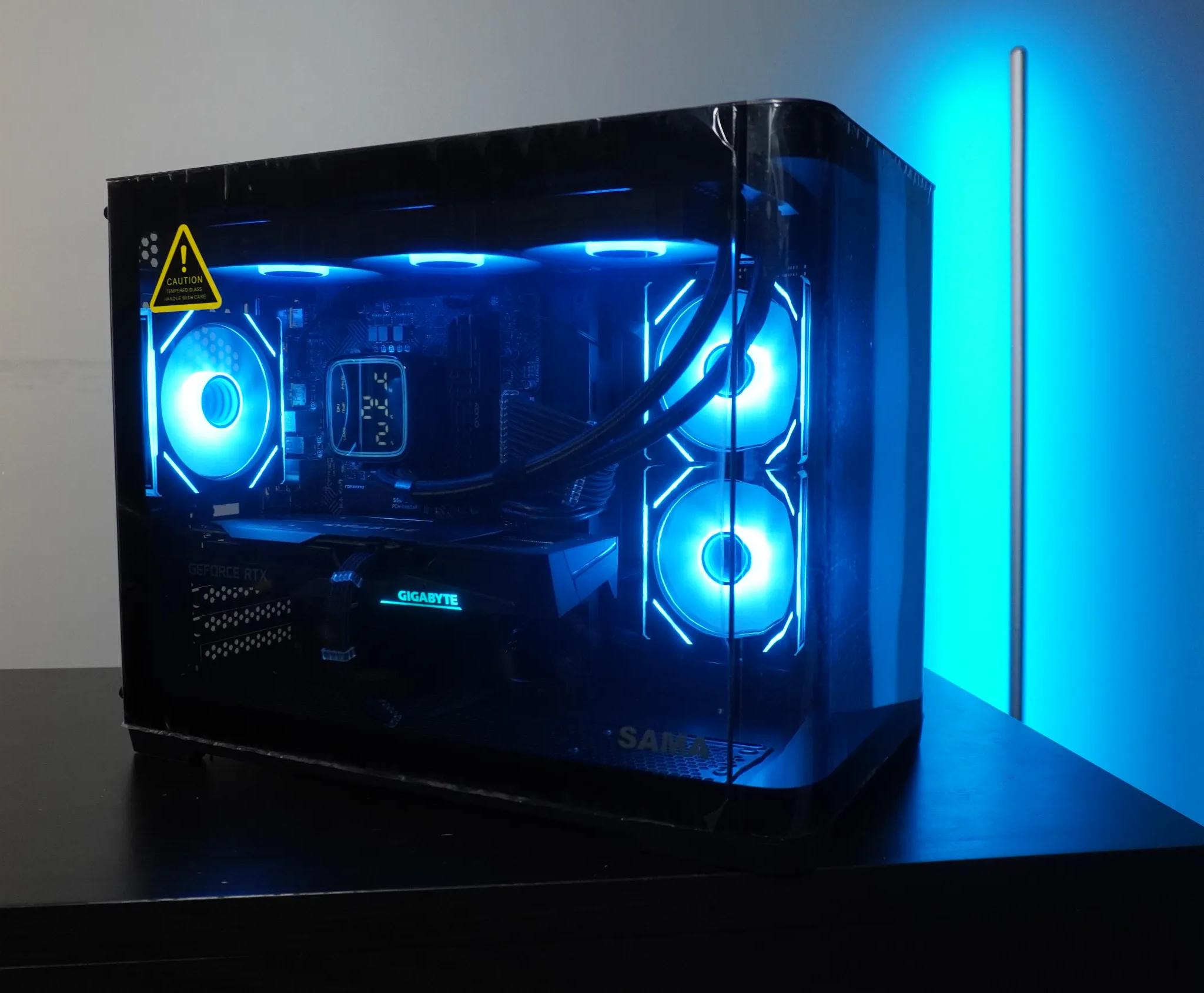🖤STEALTH🖤 MACHINE 💚RTX 3060ti 💙I5 12400f | 1TB NVME | 32GB DDR4 | WIFI