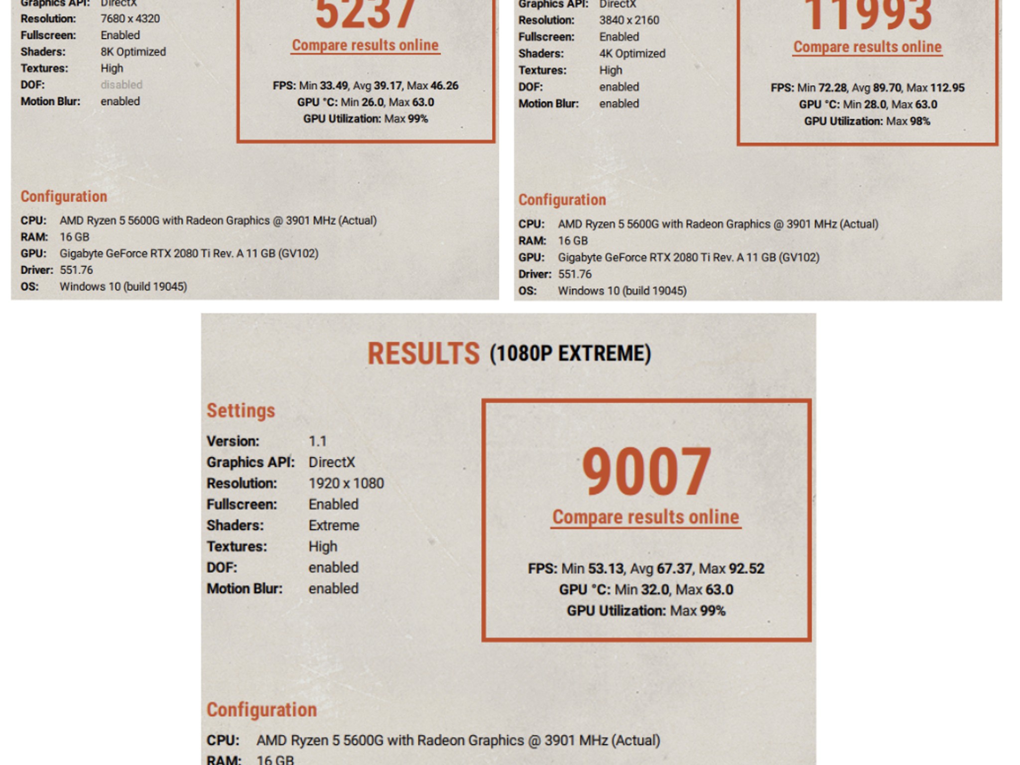 Clone 3 - Custom Gaming PC - RTX 2080ti / R5 5600G / 16GB DDR4 / 1TB Gen3 NVMe