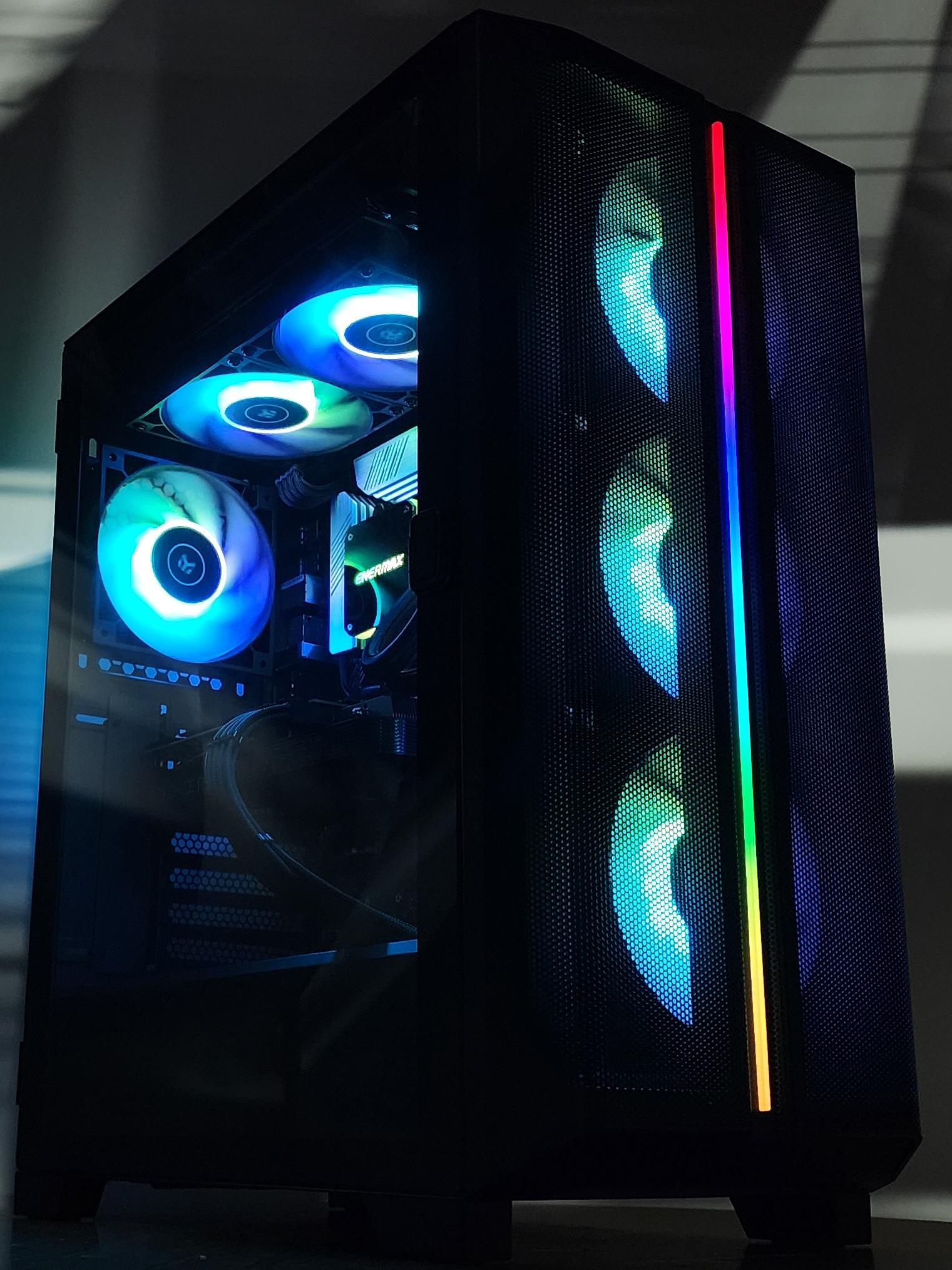 Gaming PC Ryzen 7 5700X 16GB RAM 1TB SSD RTX 3070 8GB Windows 11 Computer