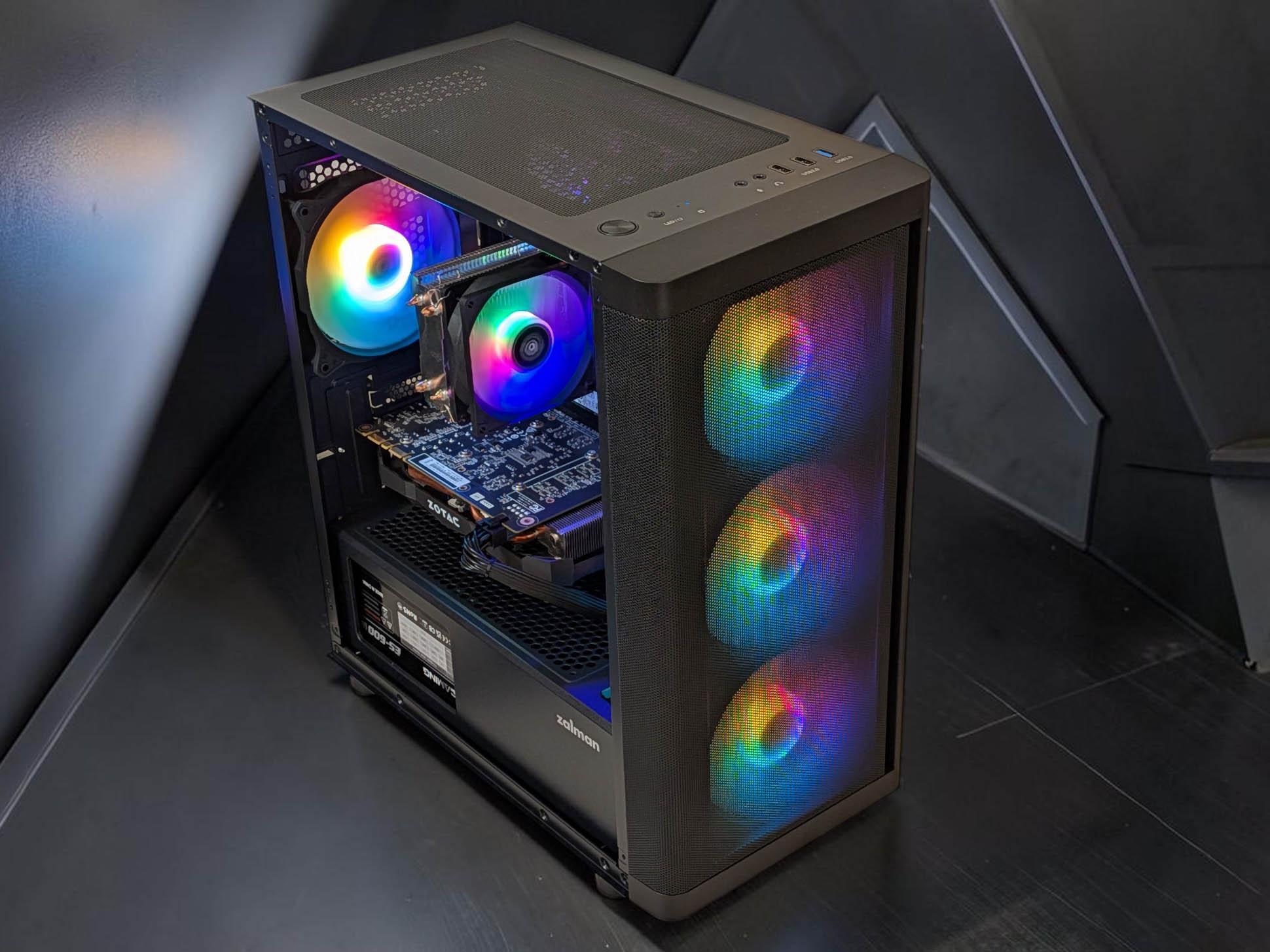 🌌 Gaming PC! Ryzen 4100, Geforce GTX 1070, 16GB DDR4 RAM, 512GB NVME M.2, WIFI, WIN 11 Pro