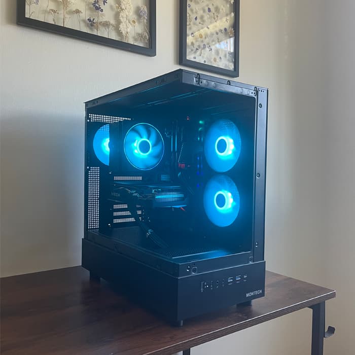 Obsidian Core - 6700XT - I7 8700k - 32GB - 512GB SSD