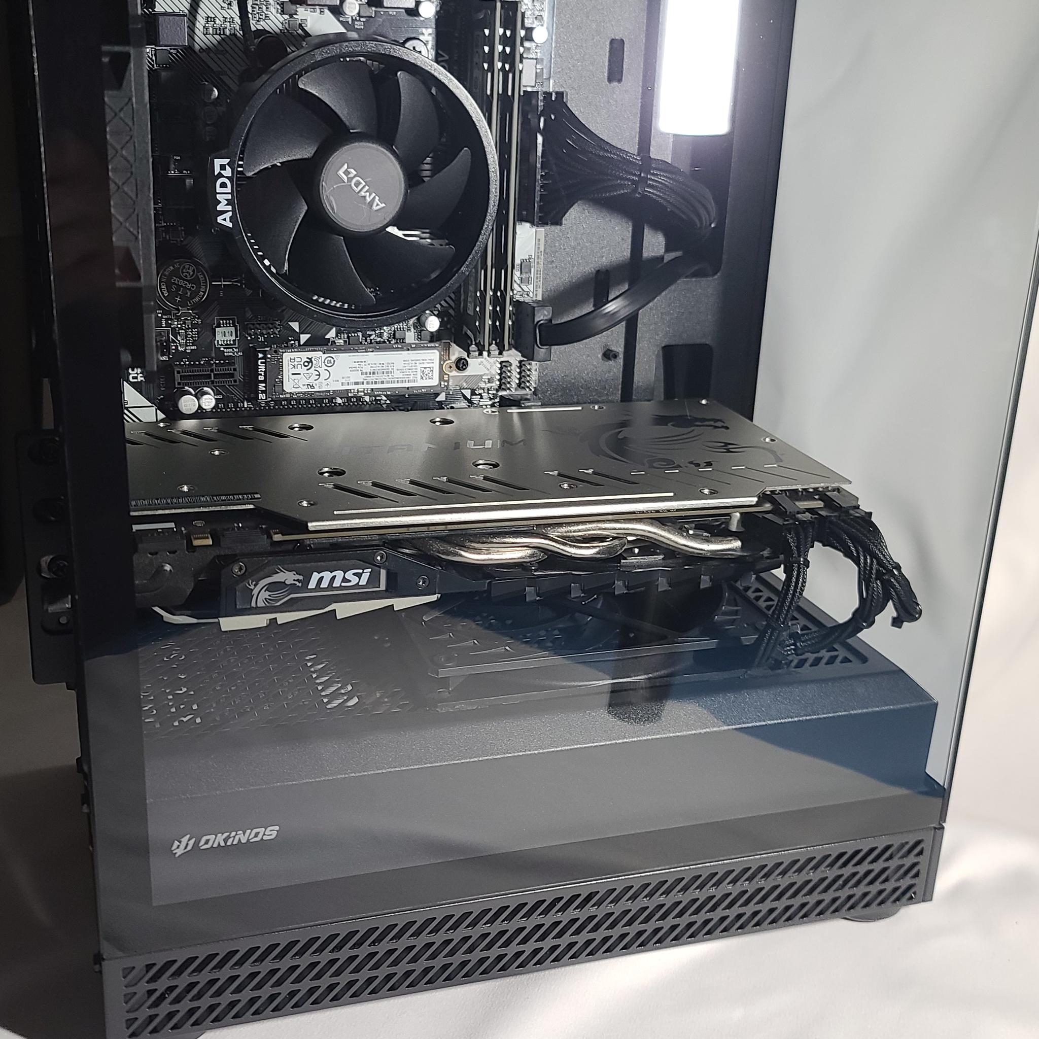 GeForce GTX 1070 Ti Custom Gaming PC - Ryzen 5 2600, 16GB RAM