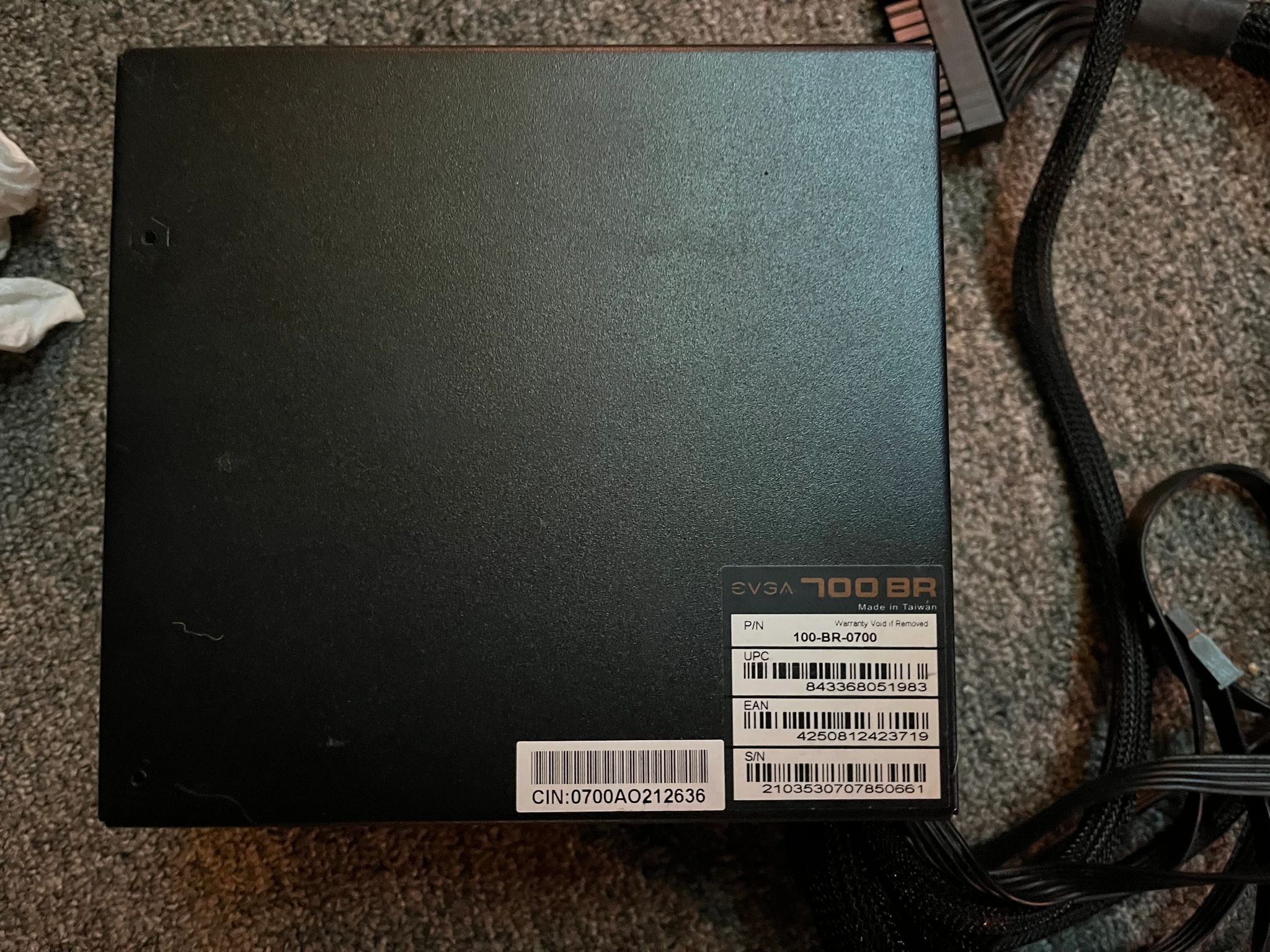 EVGA BR 700W Power Supply
