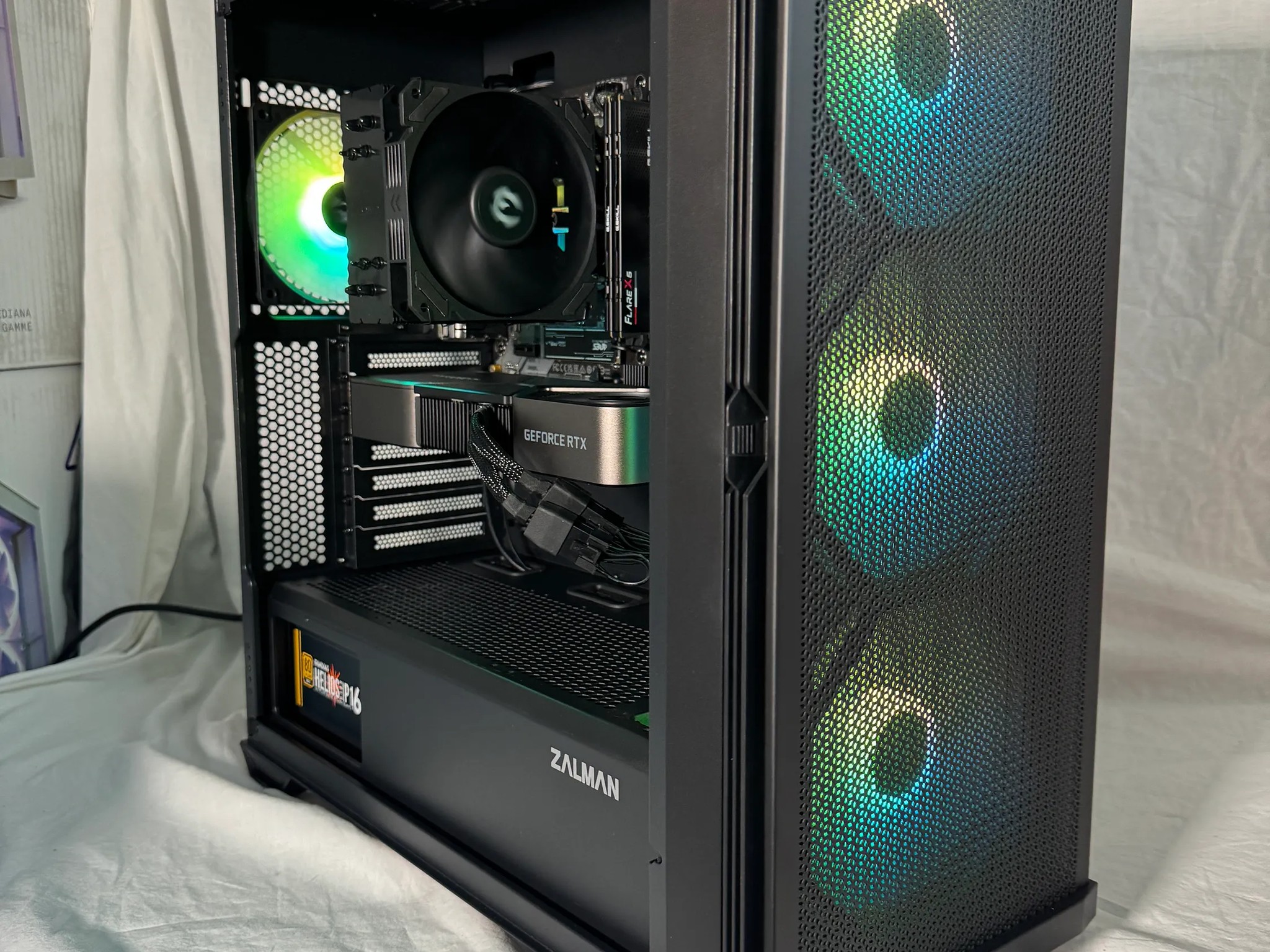 RTX 3080TI Founders Gaming PC with a Ryzen 7600X