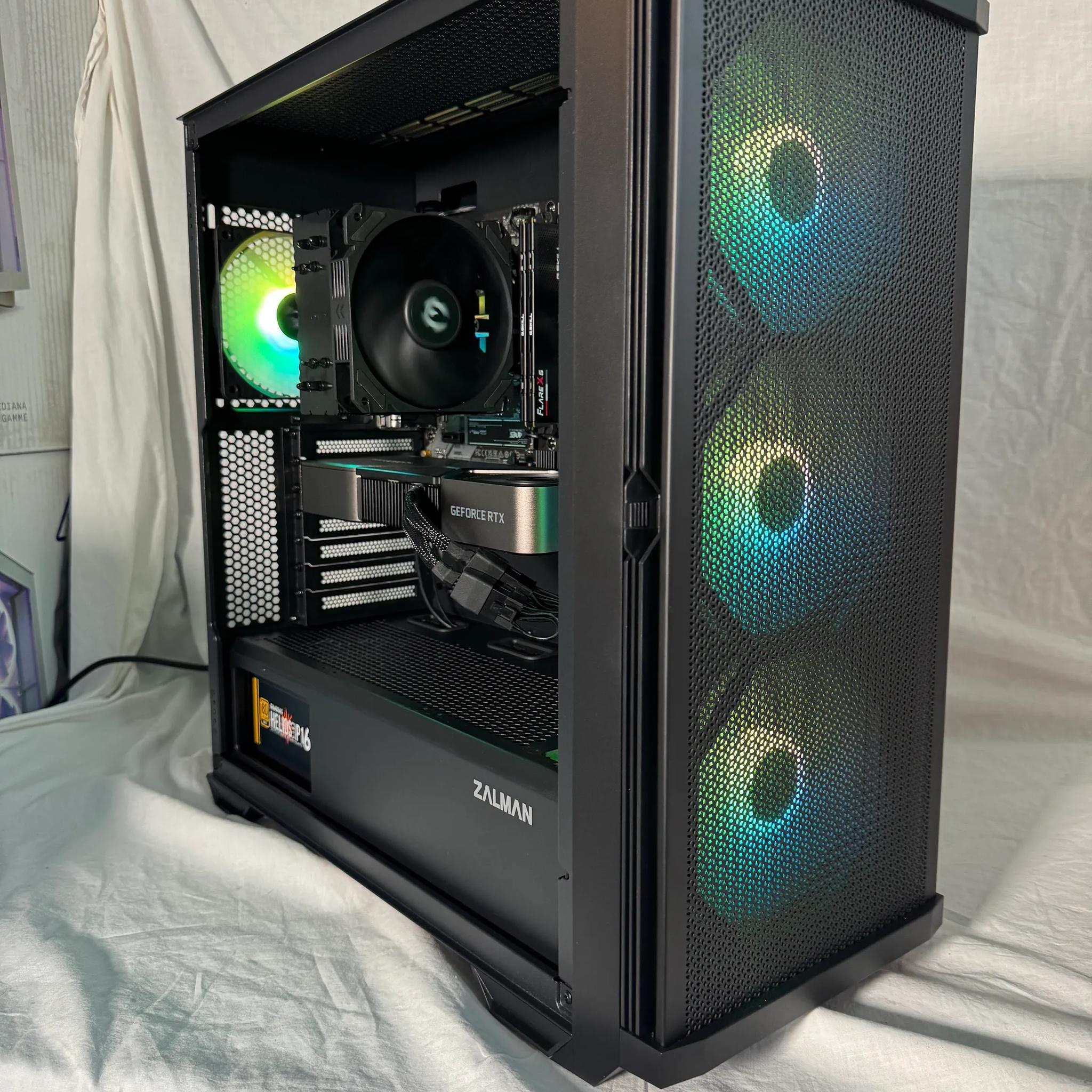 RTX 3080TI Founders Gaming PC with a Ryzen 7600X