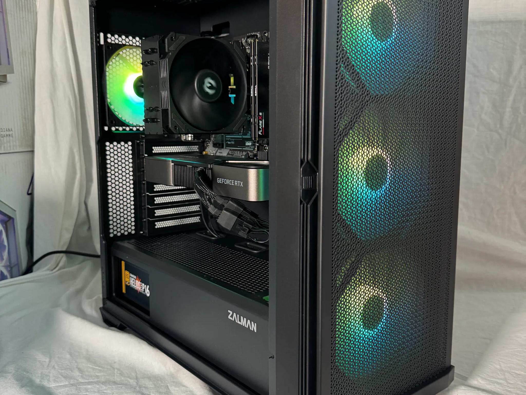 RTX 3080TI Founders Gaming PC with a Ryzen 7600X