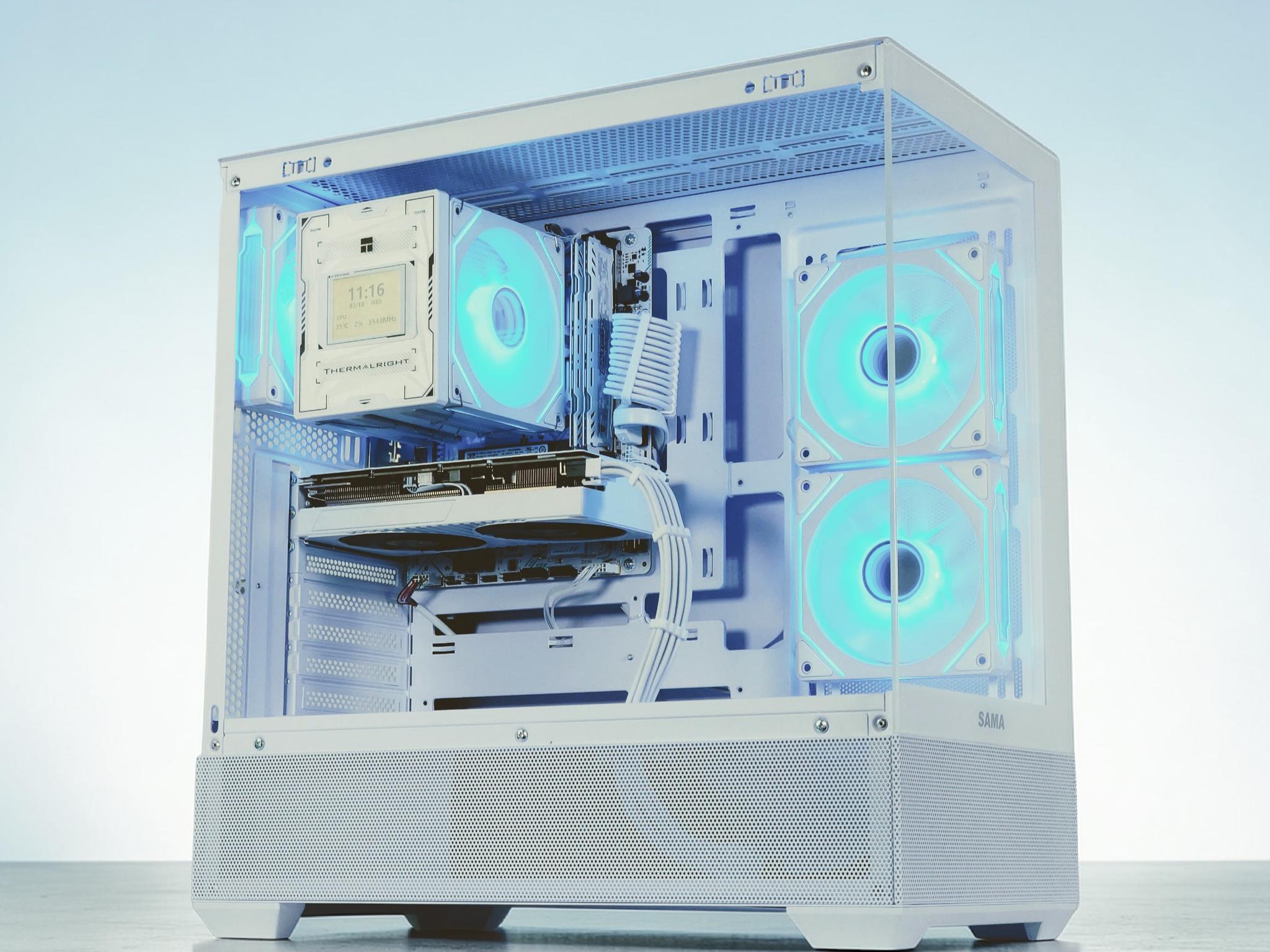 🌬️🥶Gaming PC🧊Nvidia RTX 3060 Ti 8GB❄️AMD Ryzen 5 3600❄️16GB DDR4❄️ 512GB NVME SSD