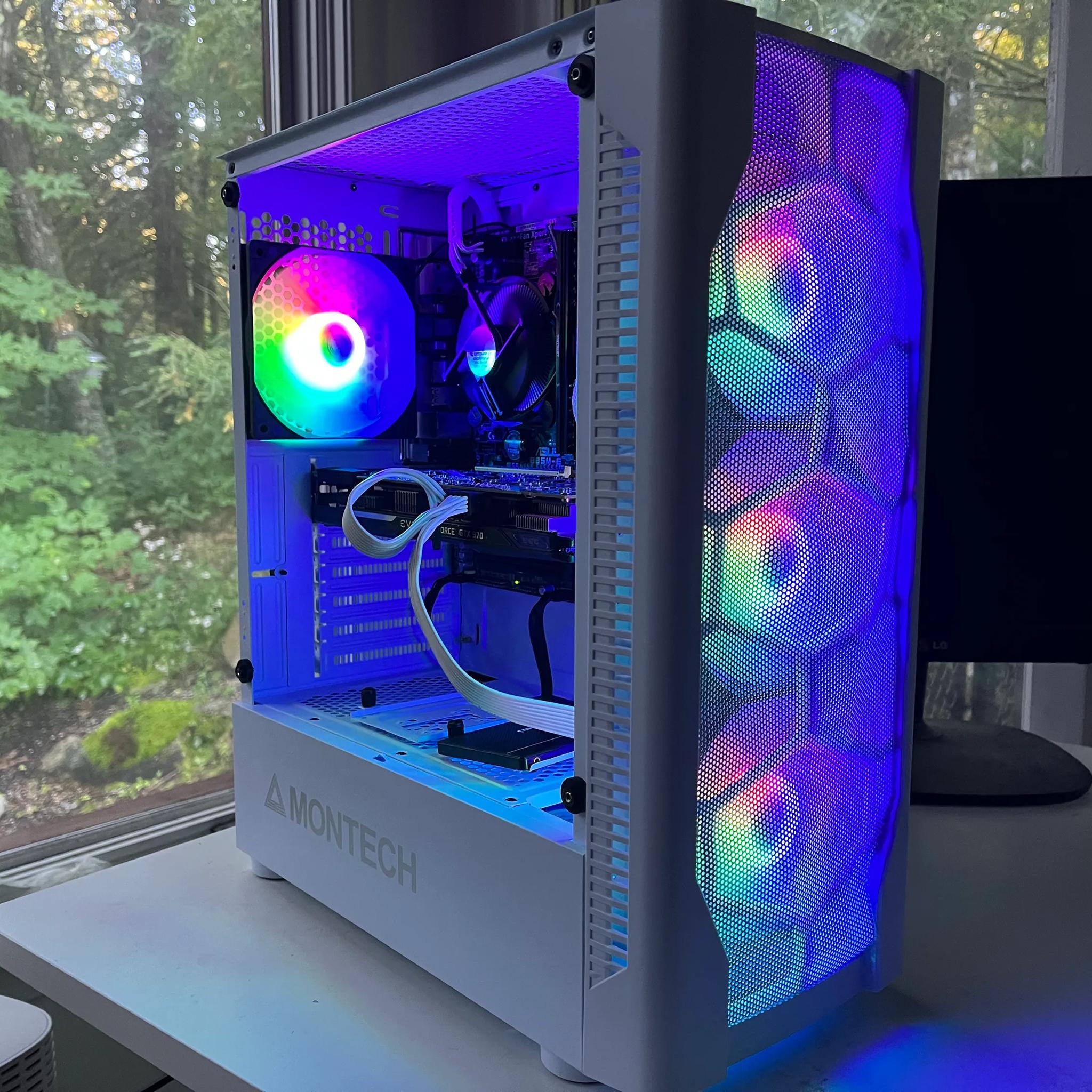 Budget White Gaming PC | Intel i5 | GTX 970 | 16GB RAM | 512GB SSD | RGB