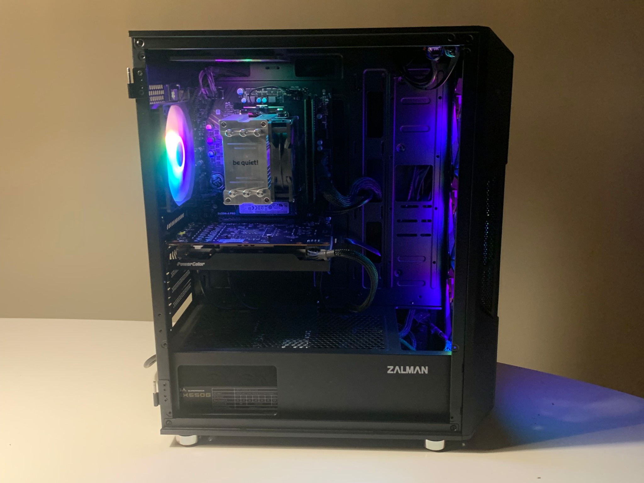 RX 6600 - Ryzen 5 3600X - 24 GB RAM - 1.25 TB Storage - TEAM RED GAMING PC