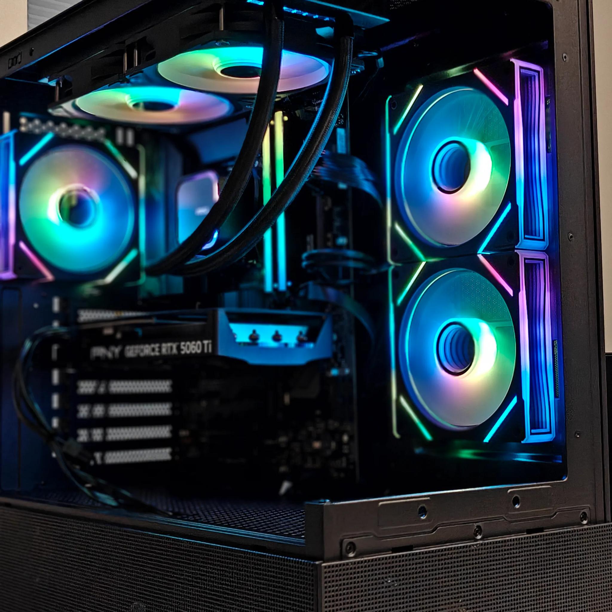1440P - Nvidia GeForce RTX 5060 Ti 16GB - Intel Core i5 14600K - 32GB RAM - 1 TB PCIe Gen 4 SSD