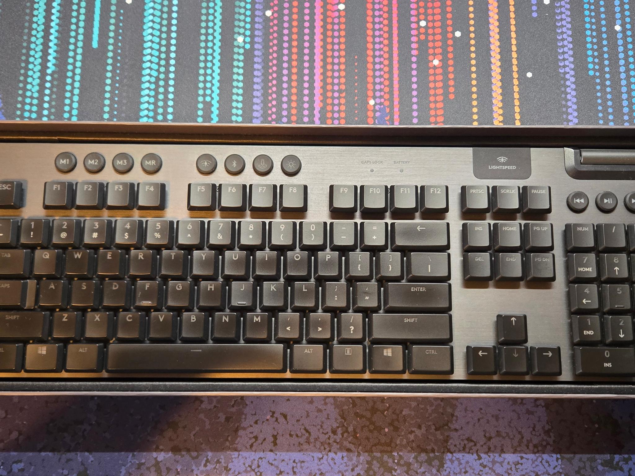 Logitech G915 Lightspeed RGB Keyboard (Black) (Tactile)