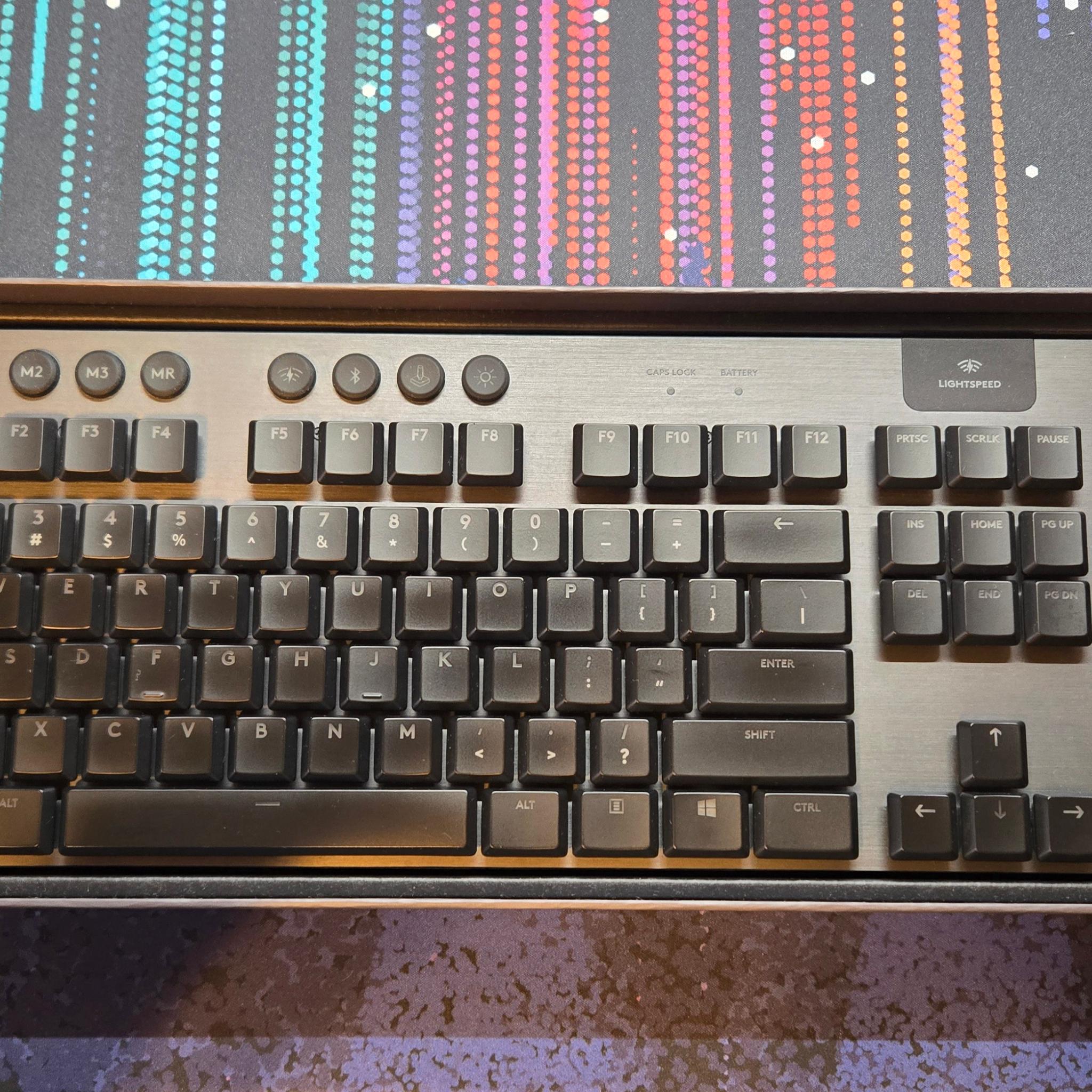 Logitech G915 Lightspeed RGB Keyboard (Black) (Tactile)