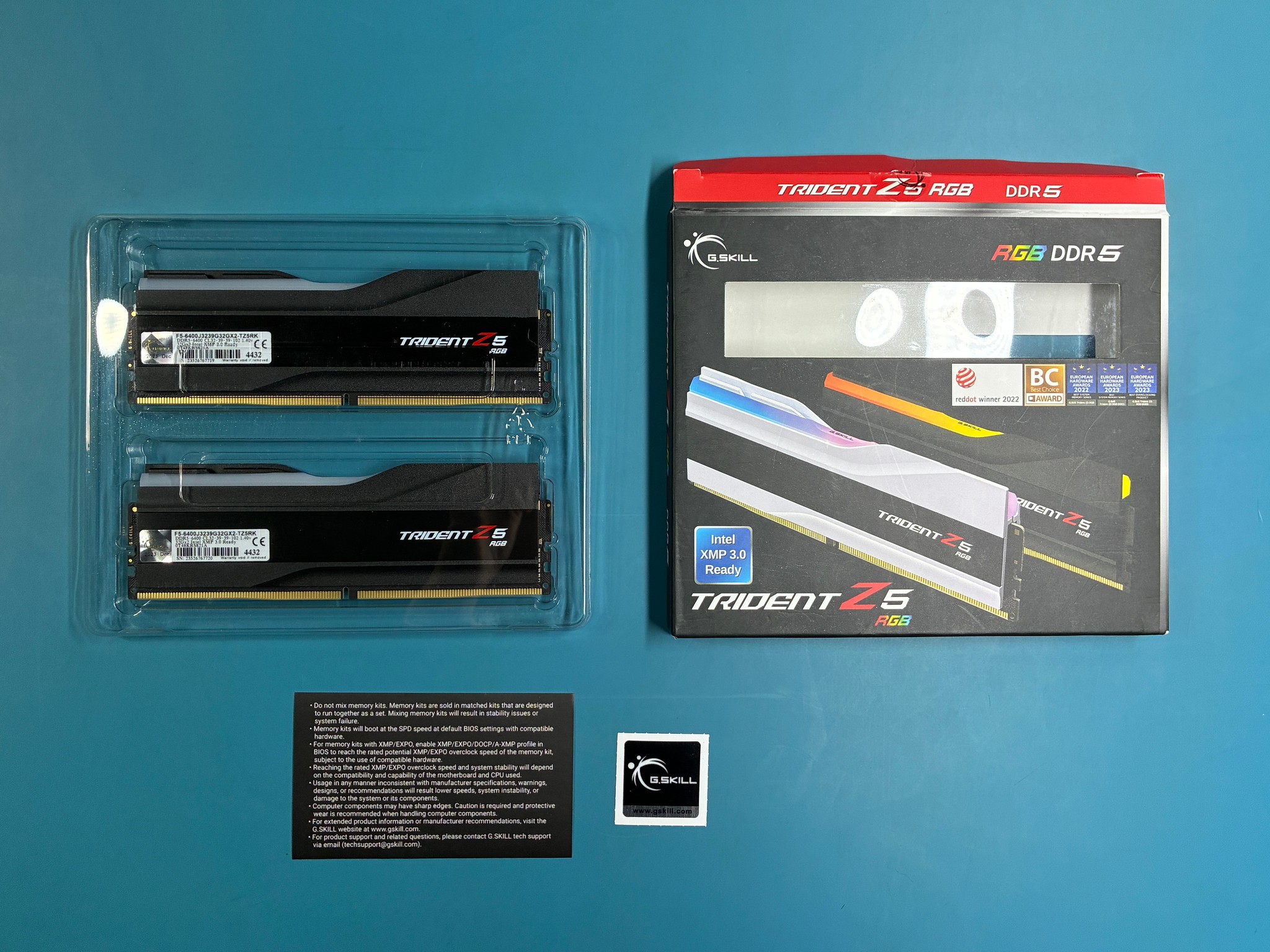G.SKILL Trident Z5 Neo RGB Series 64GB DDR5 kit (Memory)