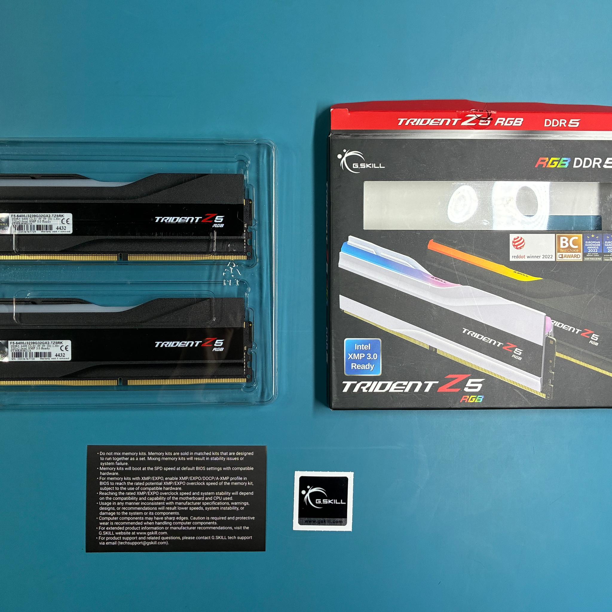 G.SKILL Trident Z5 Neo RGB Series 64GB DDR5 kit (Memory)