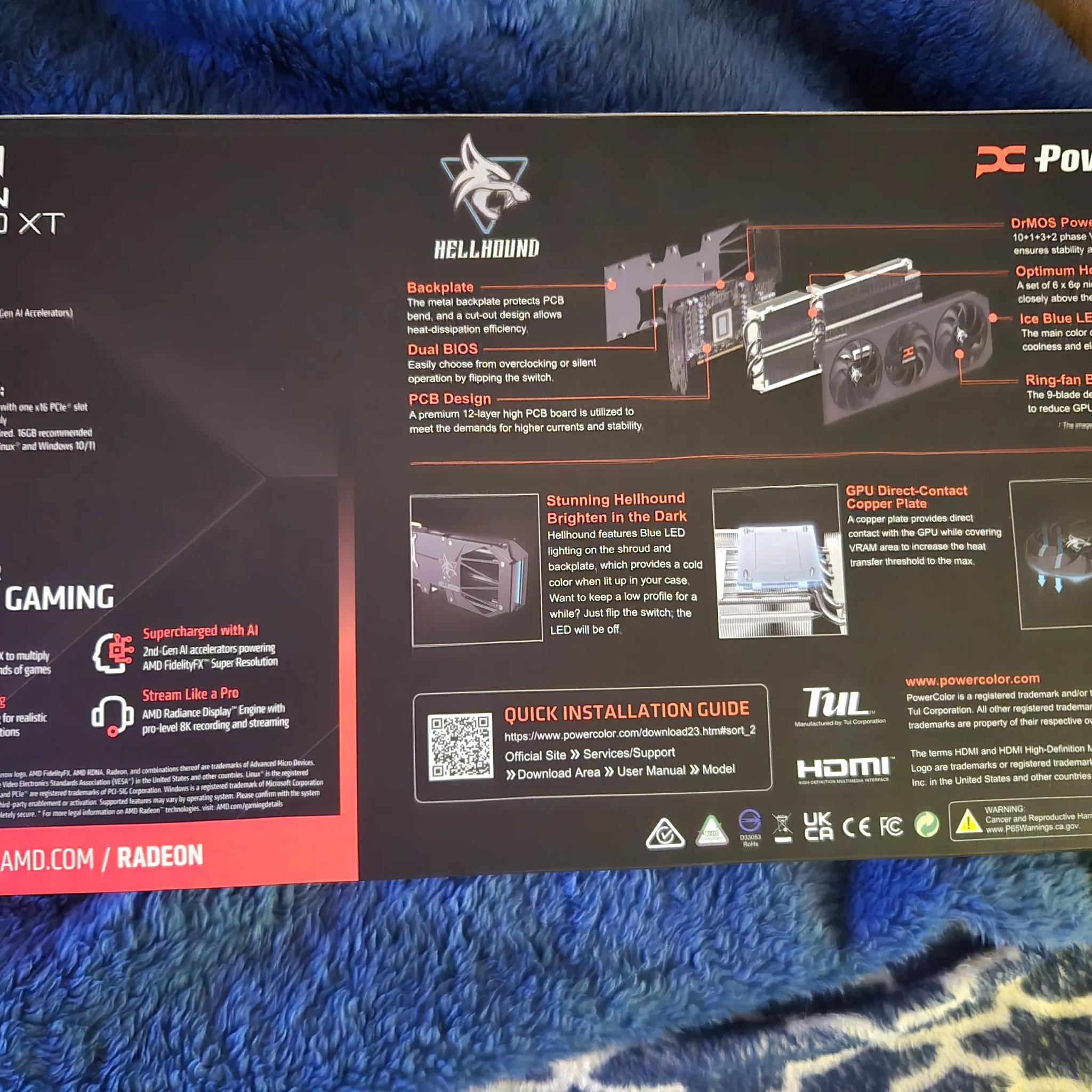 Powercolor Hellhound RX 9070 XT