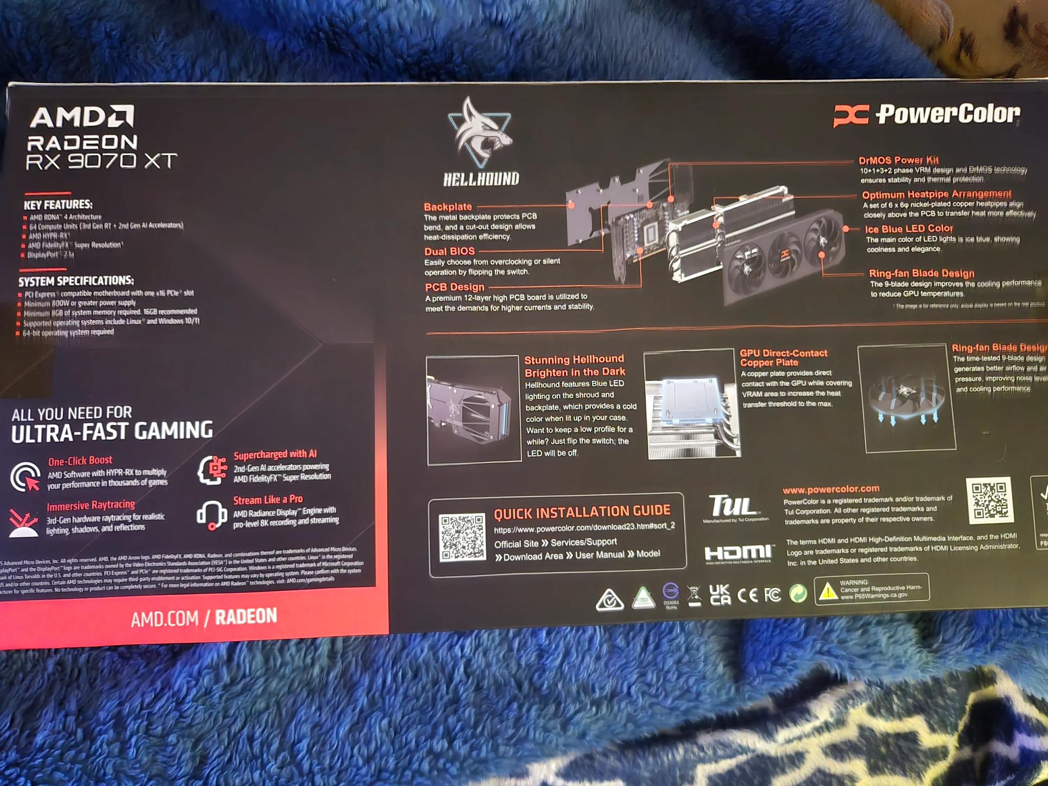 Powercolor Hellhound RX 9070 XT