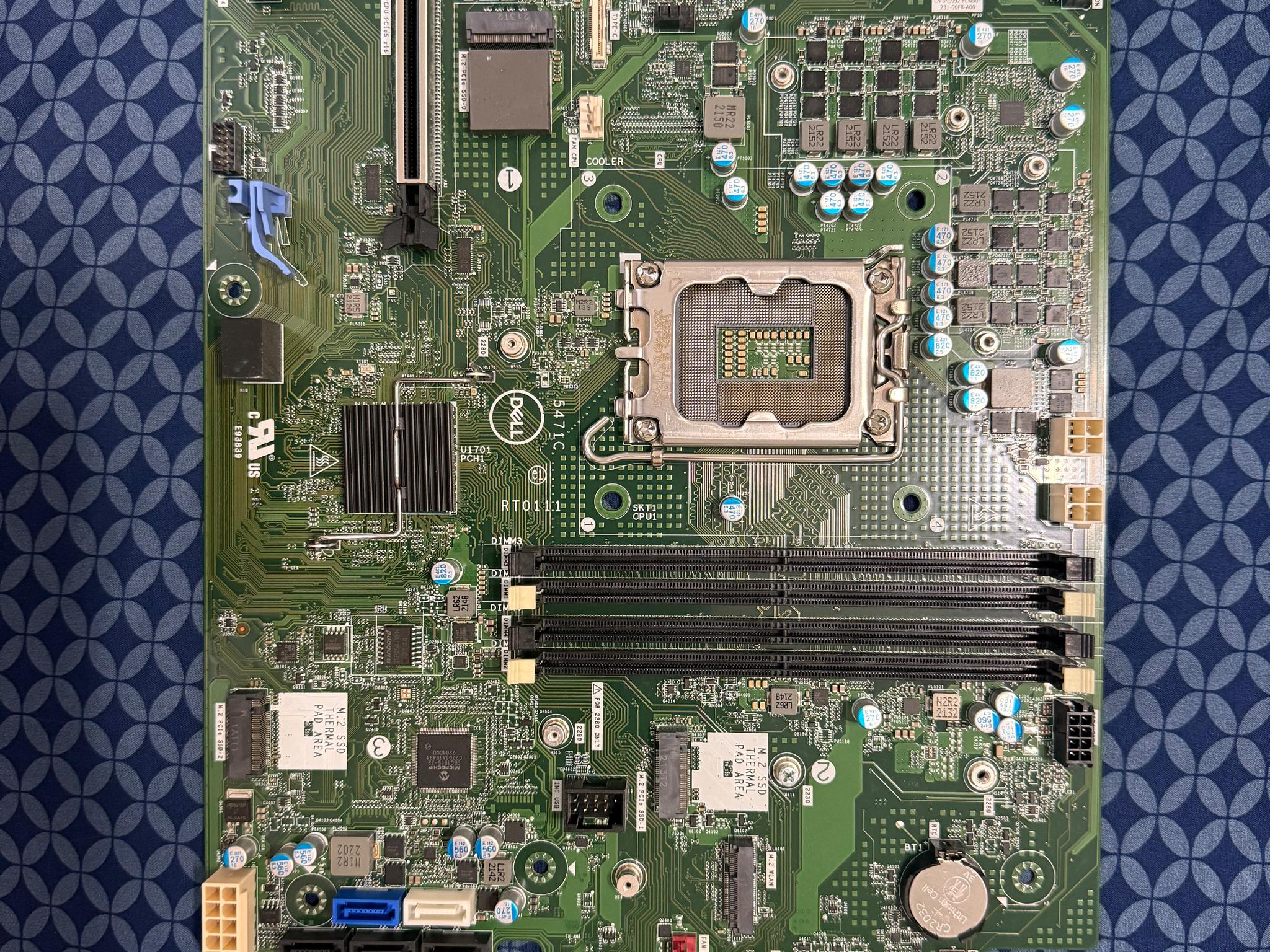 Dell motherboard lga 1700 (12th and 13th gen intel)