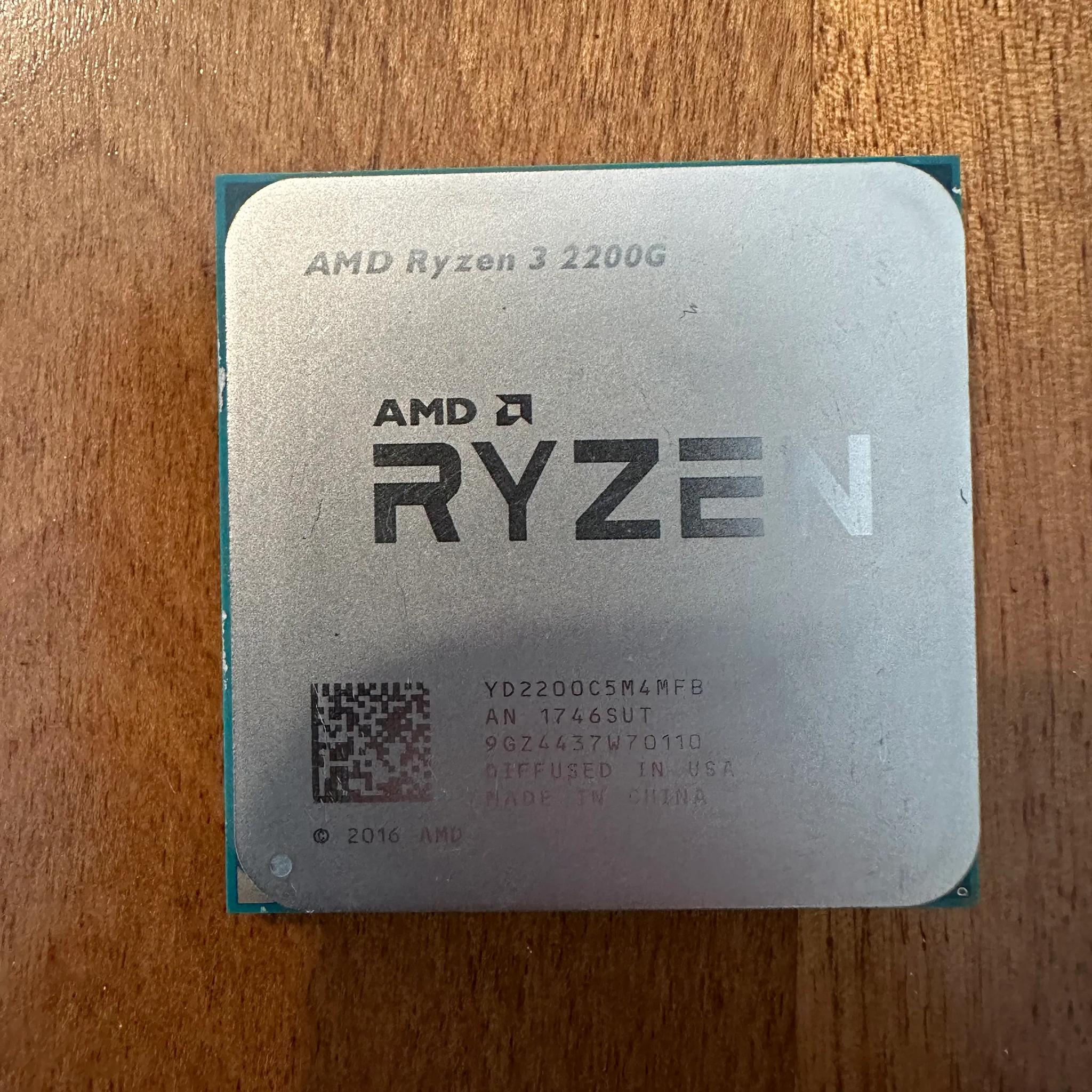 Ryzen 3 2200G
