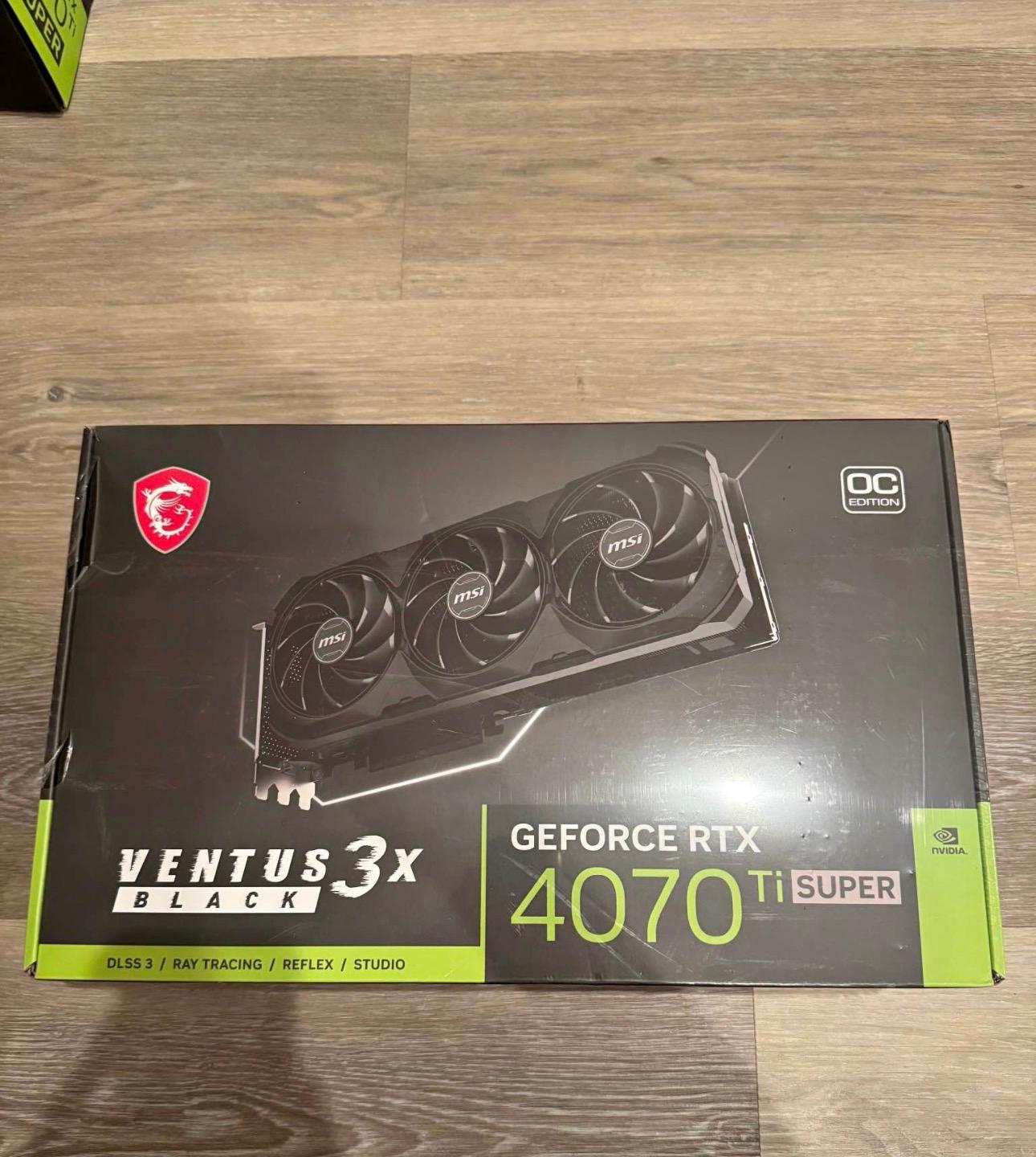 Sealed 4070ti Super