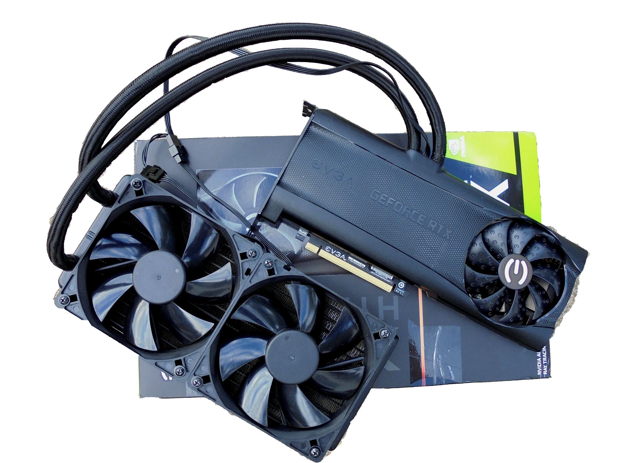 NVIDIA RTX 3080 - 10GB GDDR6X - EVGA XC3 Hybrid - 10G-P5-3888-KR