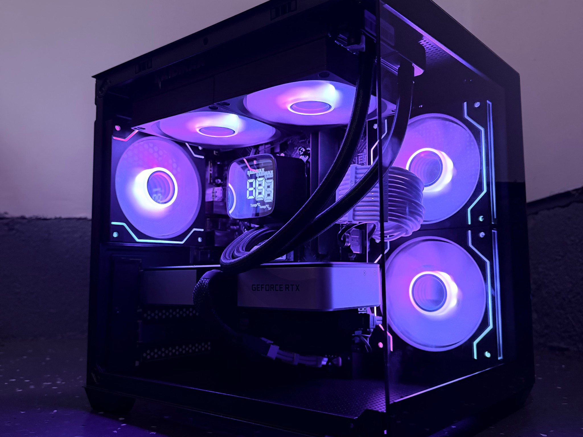 ❄️"Arctic Zenith"⚫️| 1440p Gaming | i7 12700K | RTX 3060 Ti FE |162GB DDR5 | 1.5TB Storage