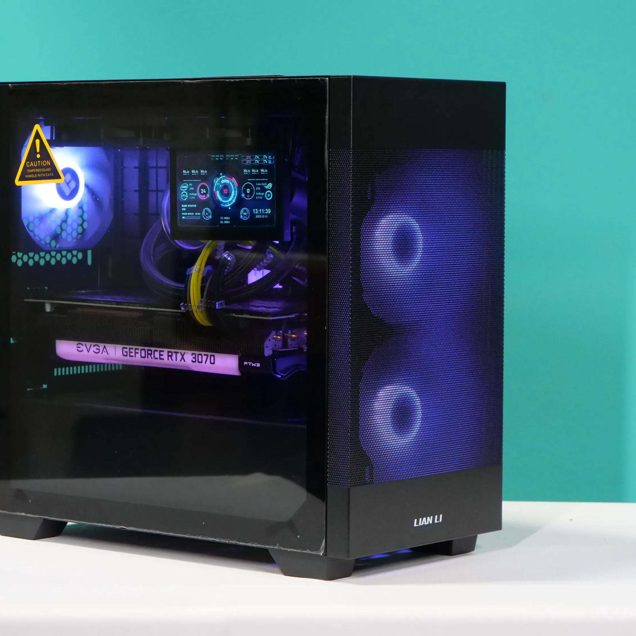 UCW Ready to Play B760 "Tuf guy" Build (i5-12600kf + RTX 3070 8gb + 32gb RAM) Free Shipping!