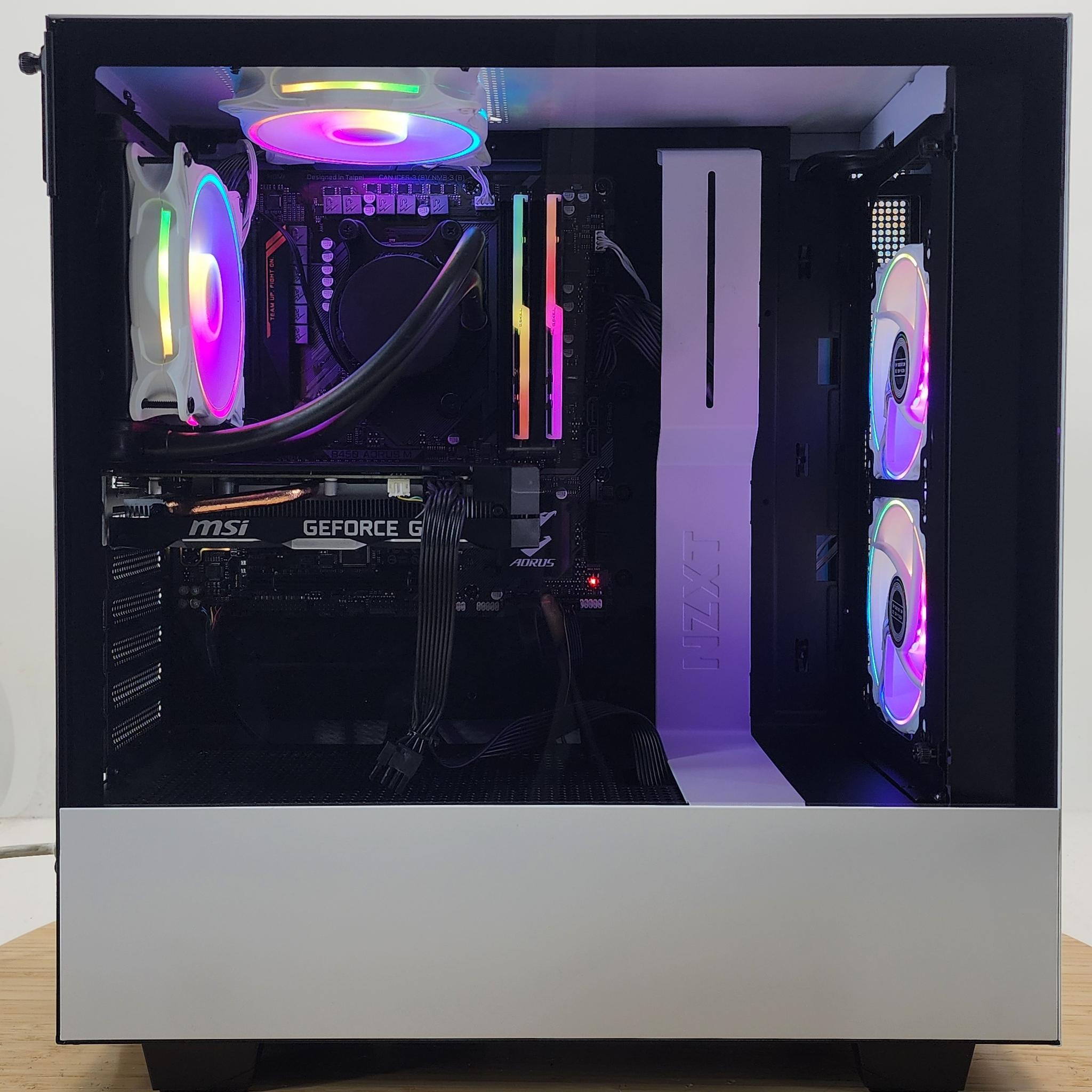 Gaming PC Ryzen 5 3600 16GB RAM 512GB SSD GTX 1660 Ti 6GB Windows 11 Computer