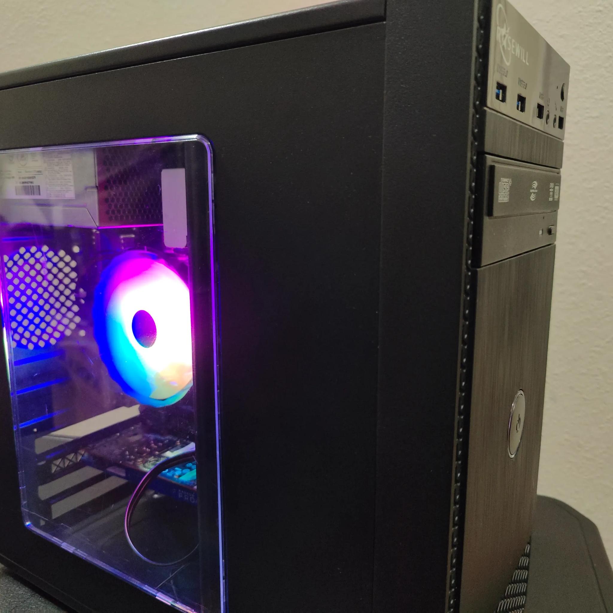Intel Xeon E3-1265LV2 AMD Radeon PRO WX 3100 WX3100 4GB GDDR5 16GB 1600MHZ Ram 1080p 900p 720p PC