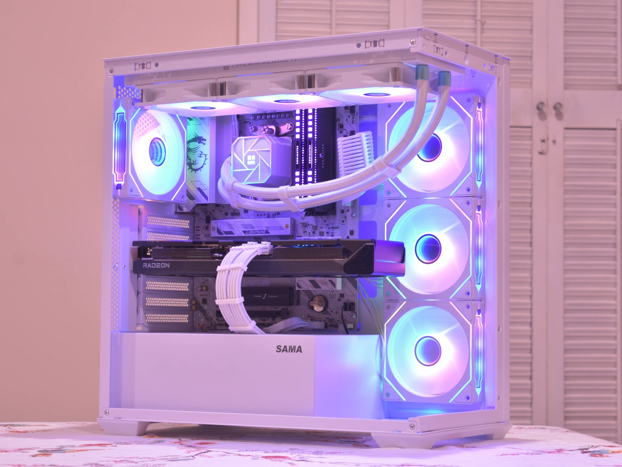 🚀Performance Gamer🚀 Ryzen 7 7800X3D | AMD RX 9070 16GB | 32GB DDR5 | 1TB nVME SSD | White RGB+Wifi