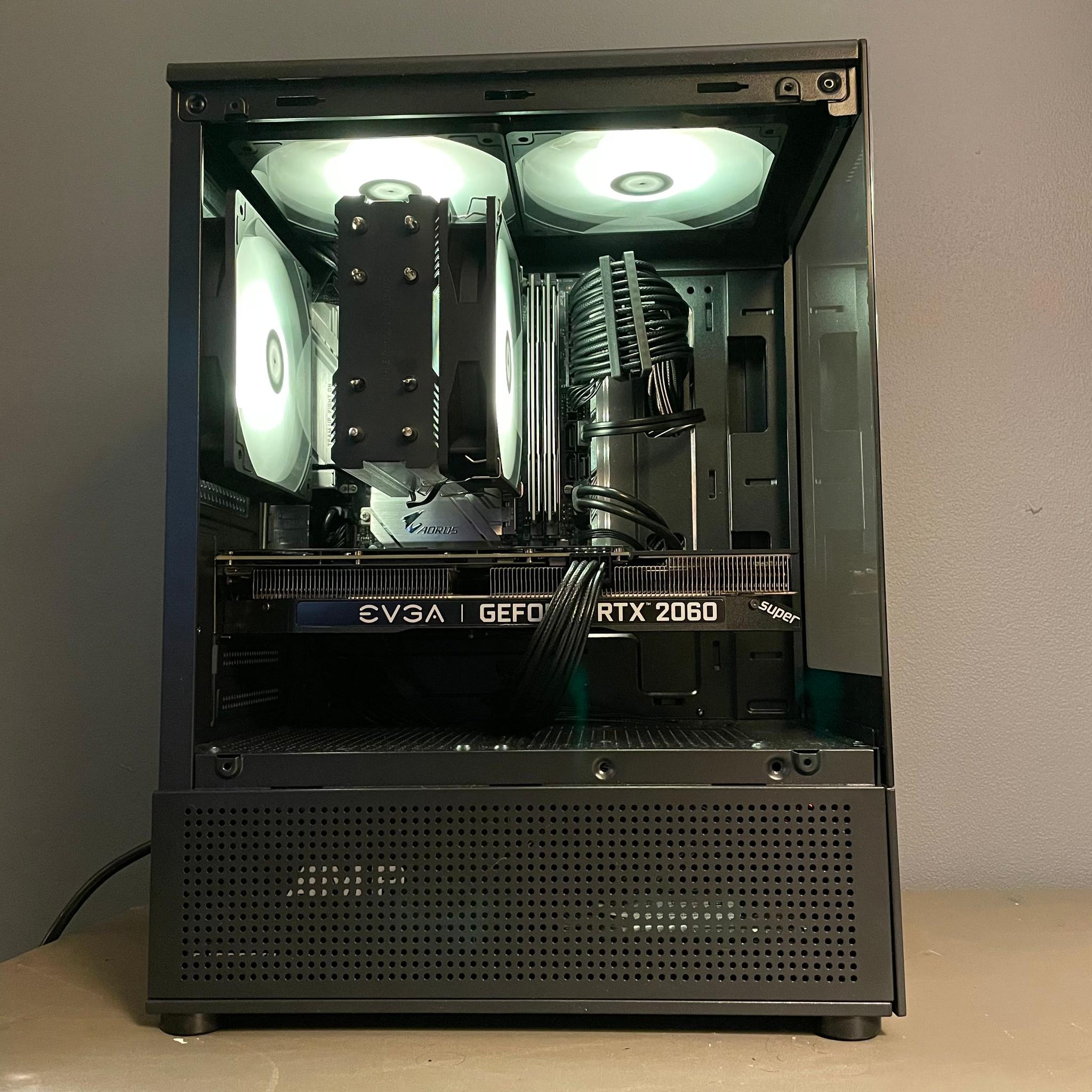 RTX 2060 Super Gaming PC | i5-9600K | 16GB RAM | 3TB HDD + 250GB SSD | RGB All-Black