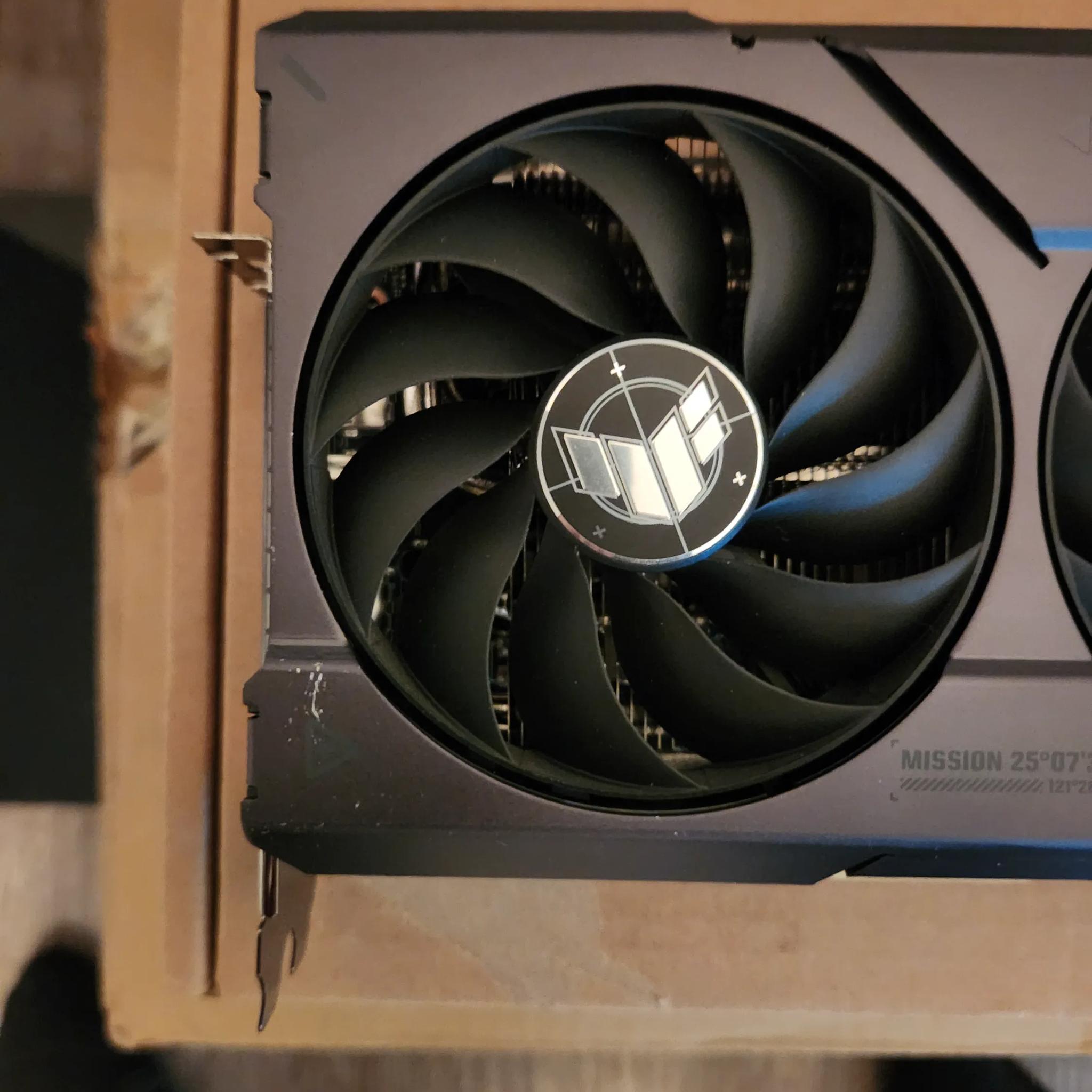 TUF 4060ti 8GB Graphics Card barely used!