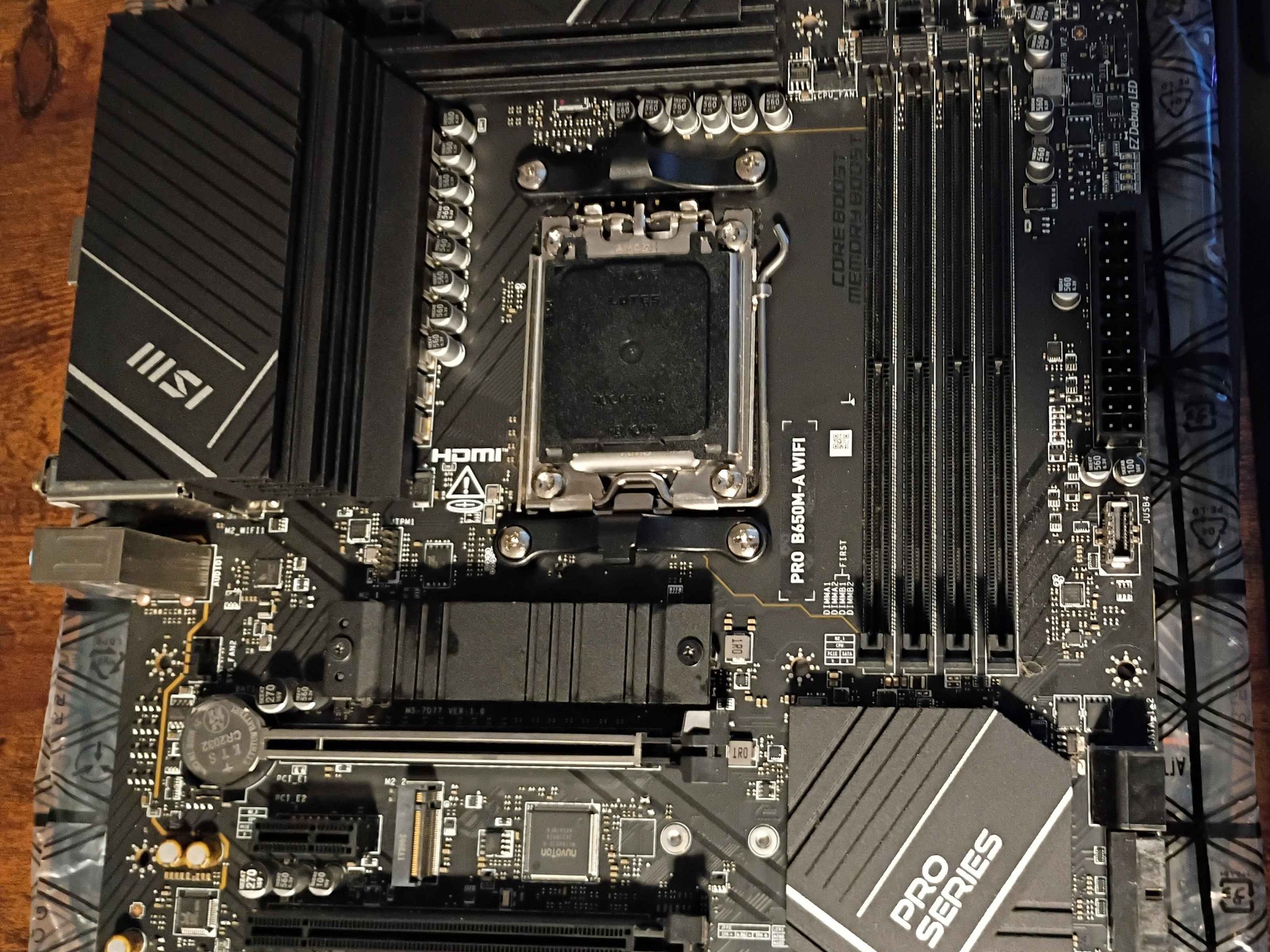 MSI PRO B650M-A WIFI