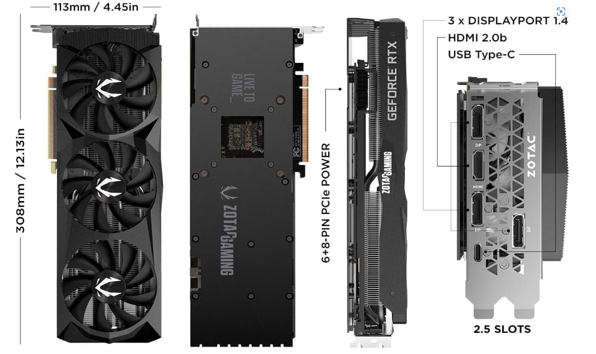 ZOTAC GAMING GeForce RTX 2070 AMP Extreme