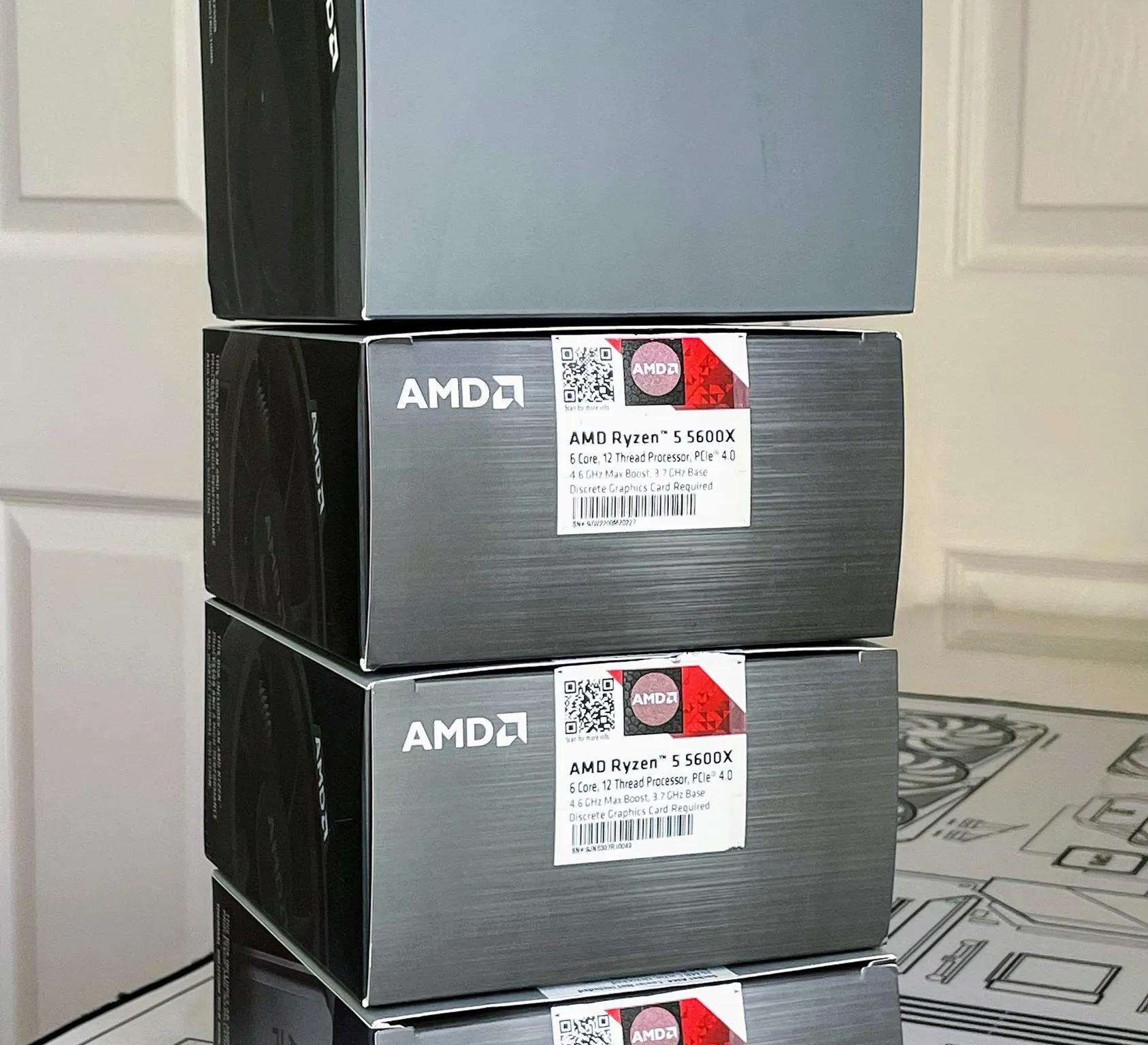 Empty AMD Ryzen CPU Boxes
