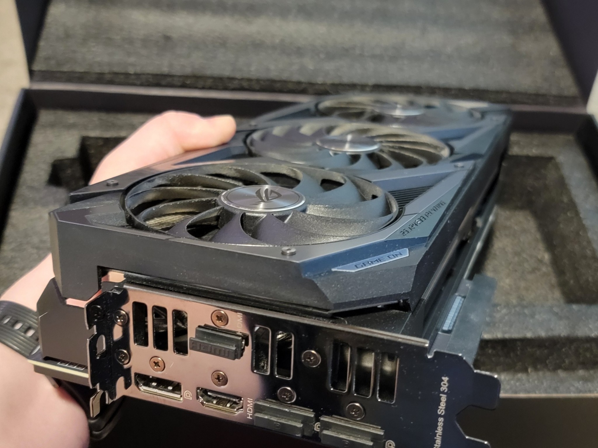 ROG Strix 3070 OC 8GB Aura Sync