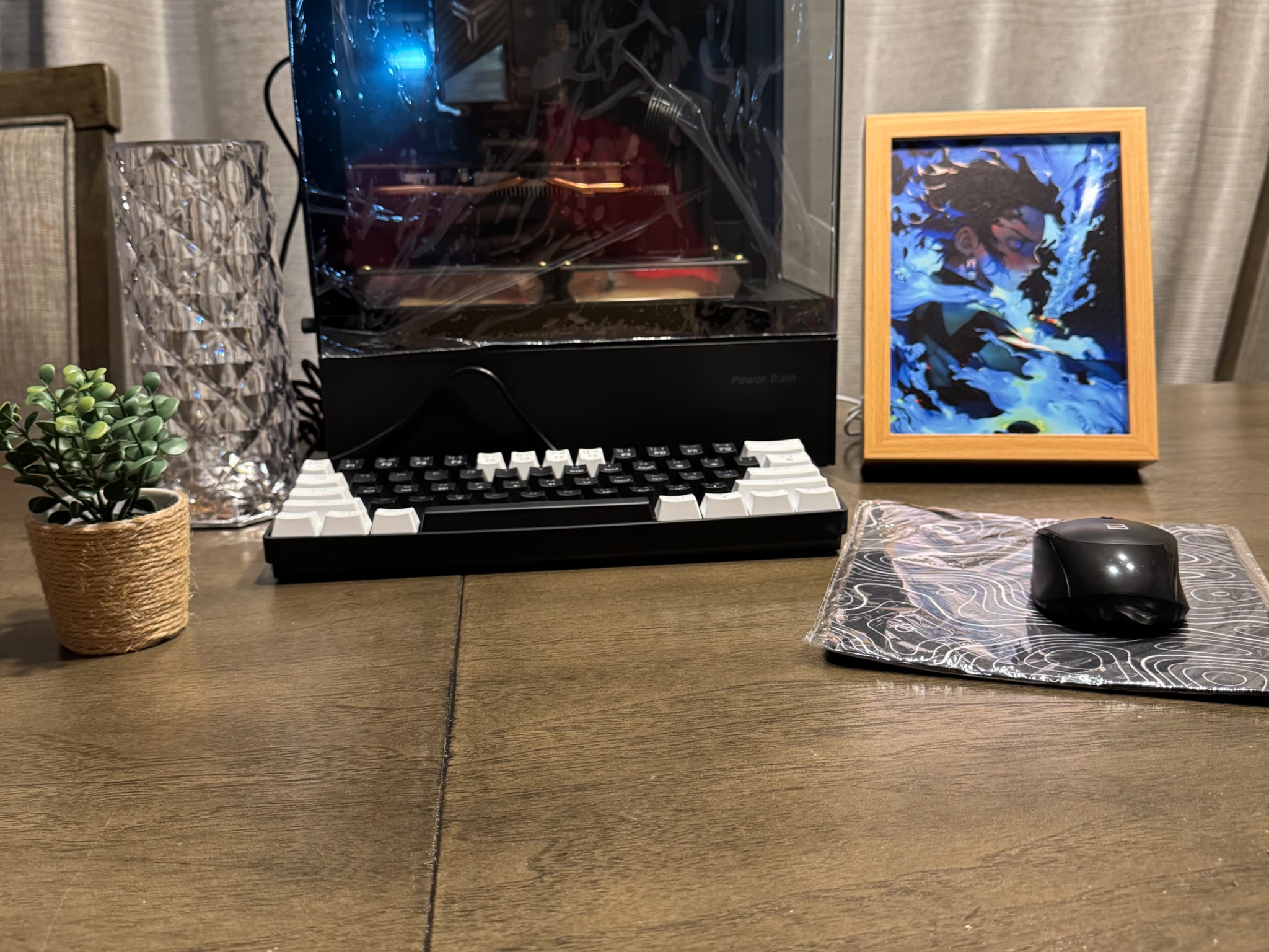 Fire Tech Labs: midnight Moodz i5 12400f/ RTX 2060 SUPER/ 1TB SSD/ 16gb DDR 4 3600/ Seaview case