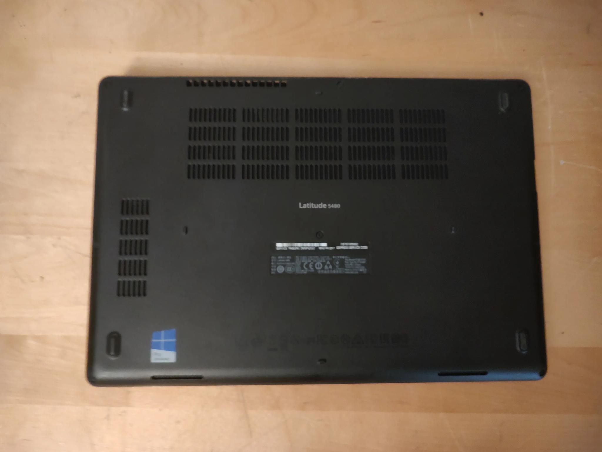 Dell Latitude 5480 14in Thin and Light Laptop - i5 7200u, 12GB DDR4, 500GB SSD