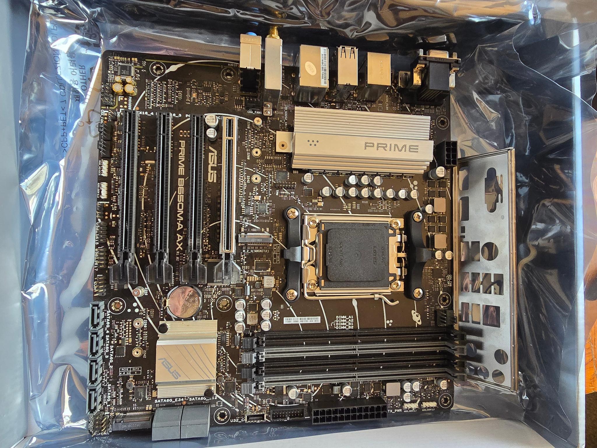 ASUS Prime AM5 Motherboard B650M-A AX