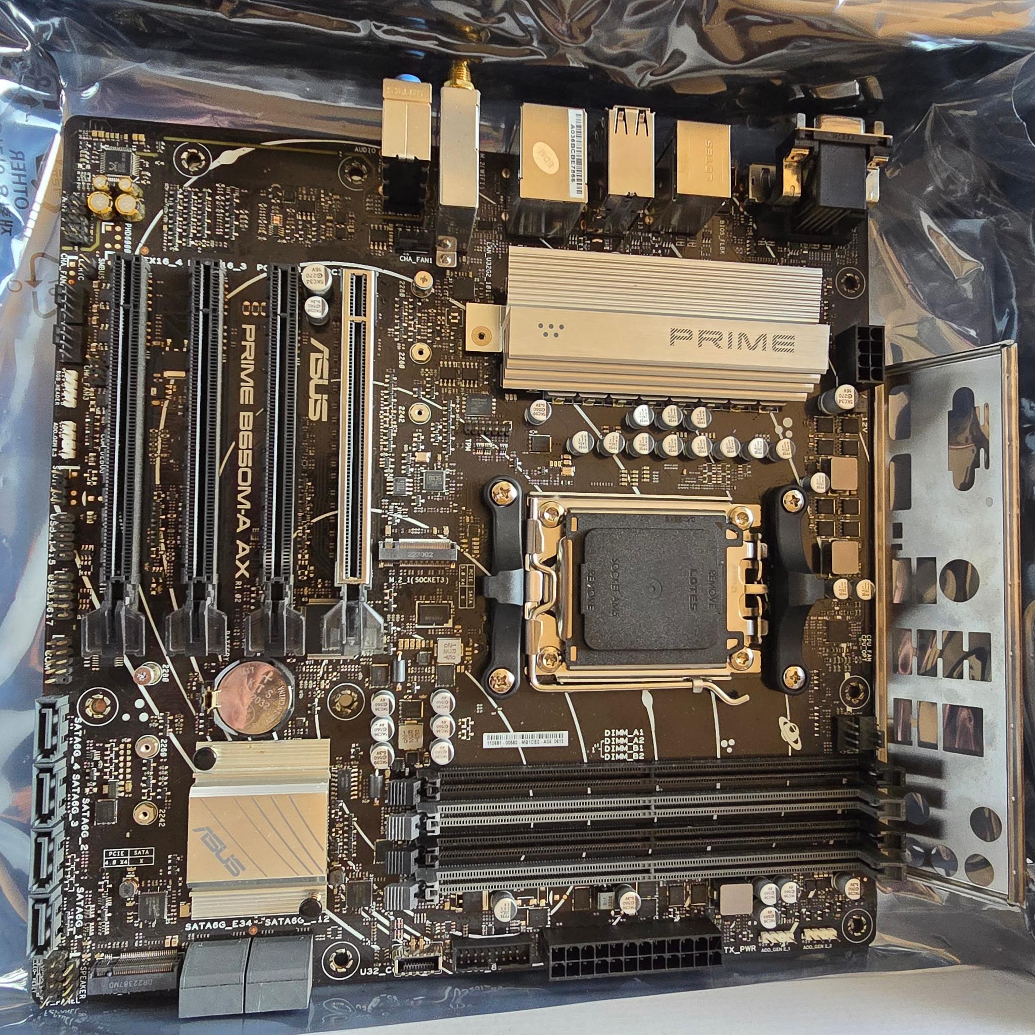 ASUS Prime AM5 Motherboard B650M-A AX