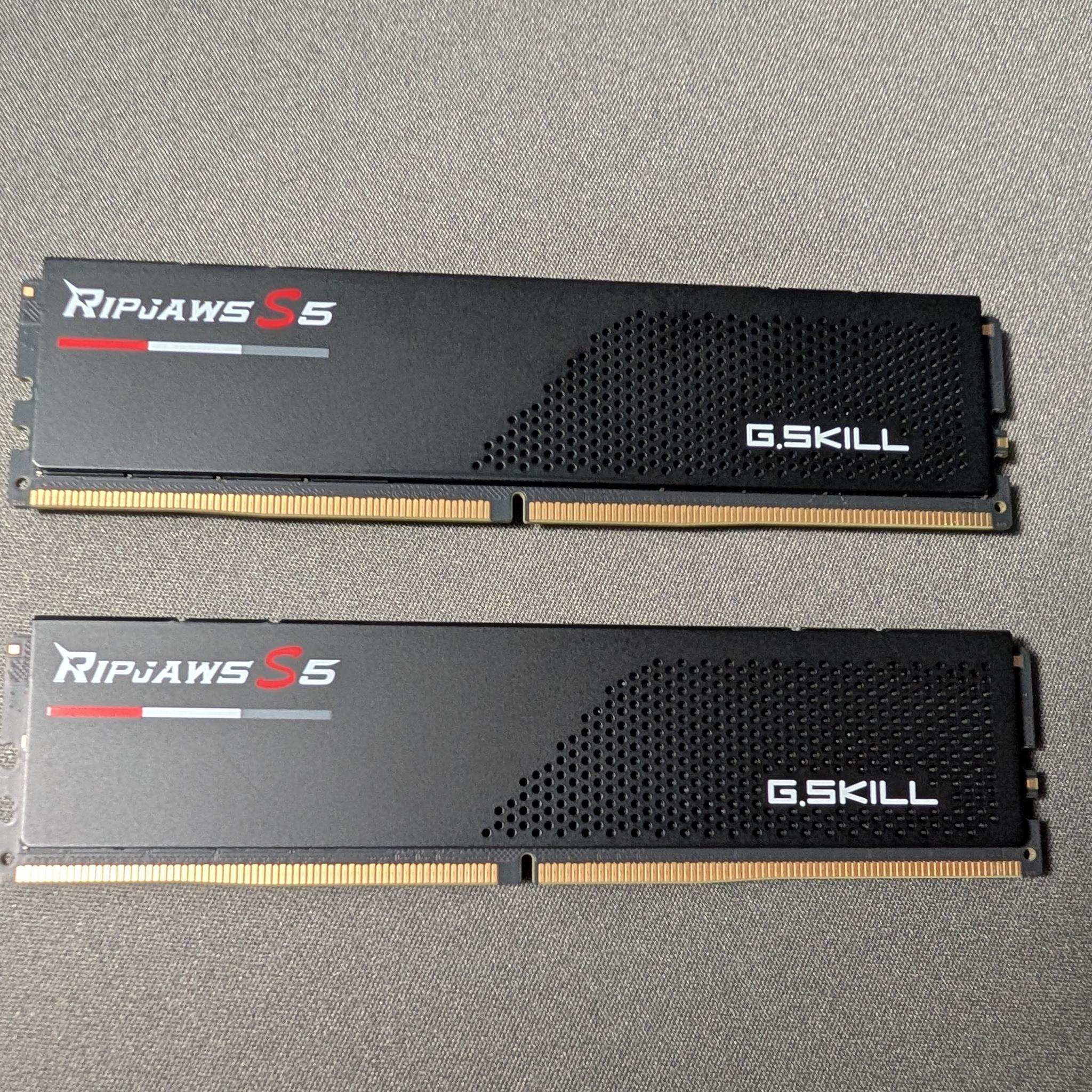 G.Skill Ripjaws S5 64GB (2x32GB) DDR5 6000 CL30