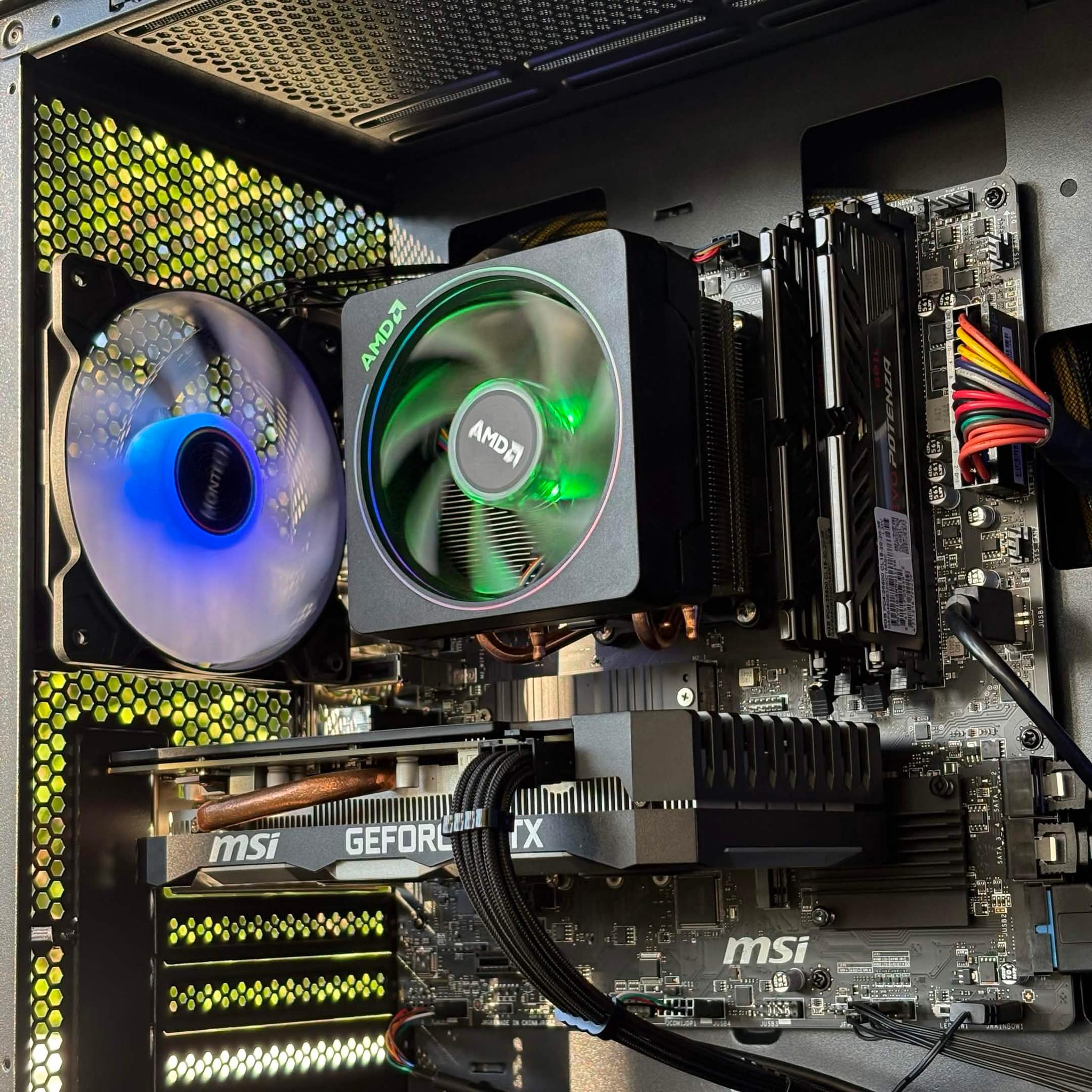 BCC Shadowclaw | Ryzen 7 2700X | GTX 1660 SUPER | 16GB RAM | 128GB Boot + 1TB Storage