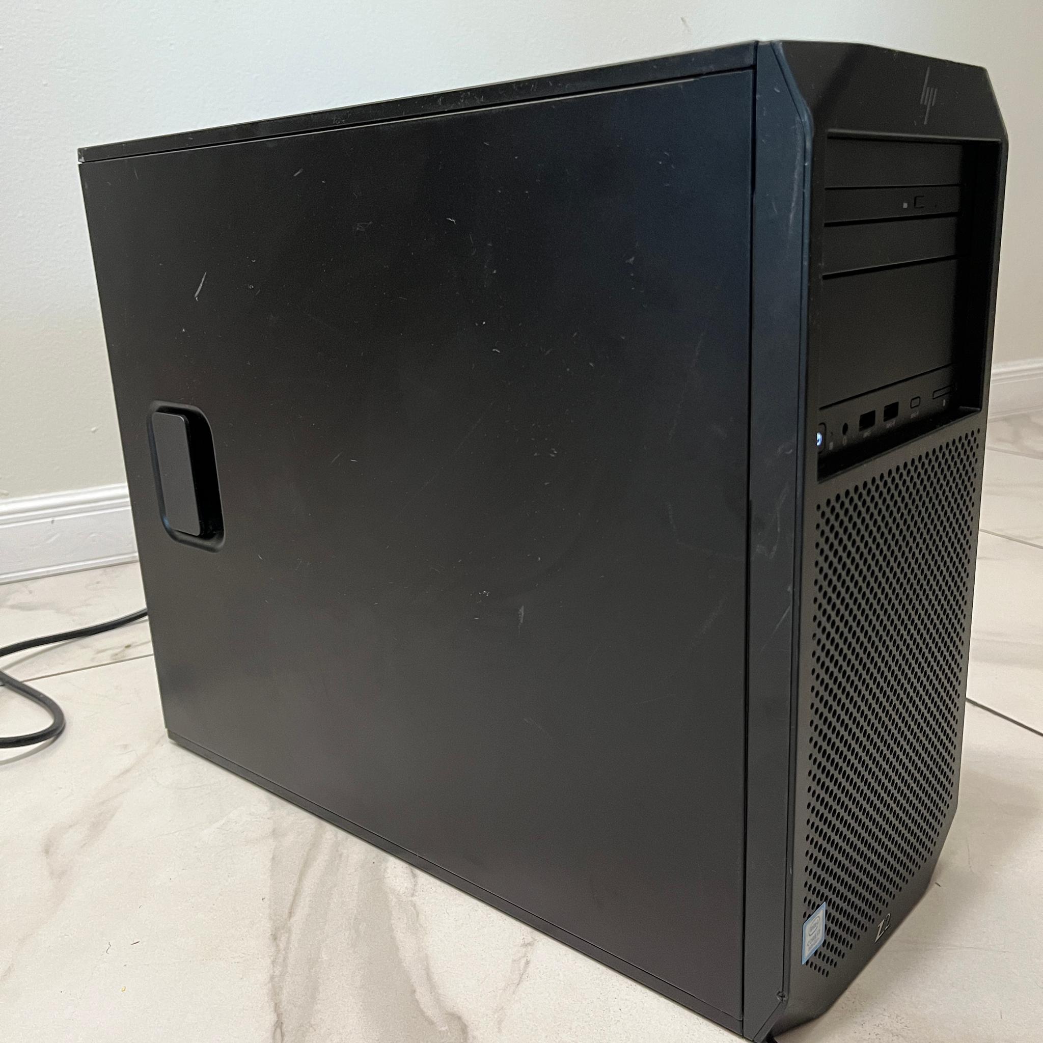 NVIDIA RTX 3070, Intel Core i7-8700, 16GB RAM, 1.2TB Storage- High FPS HP Z4 Gaming PC w/ Wi-Fi & BT
