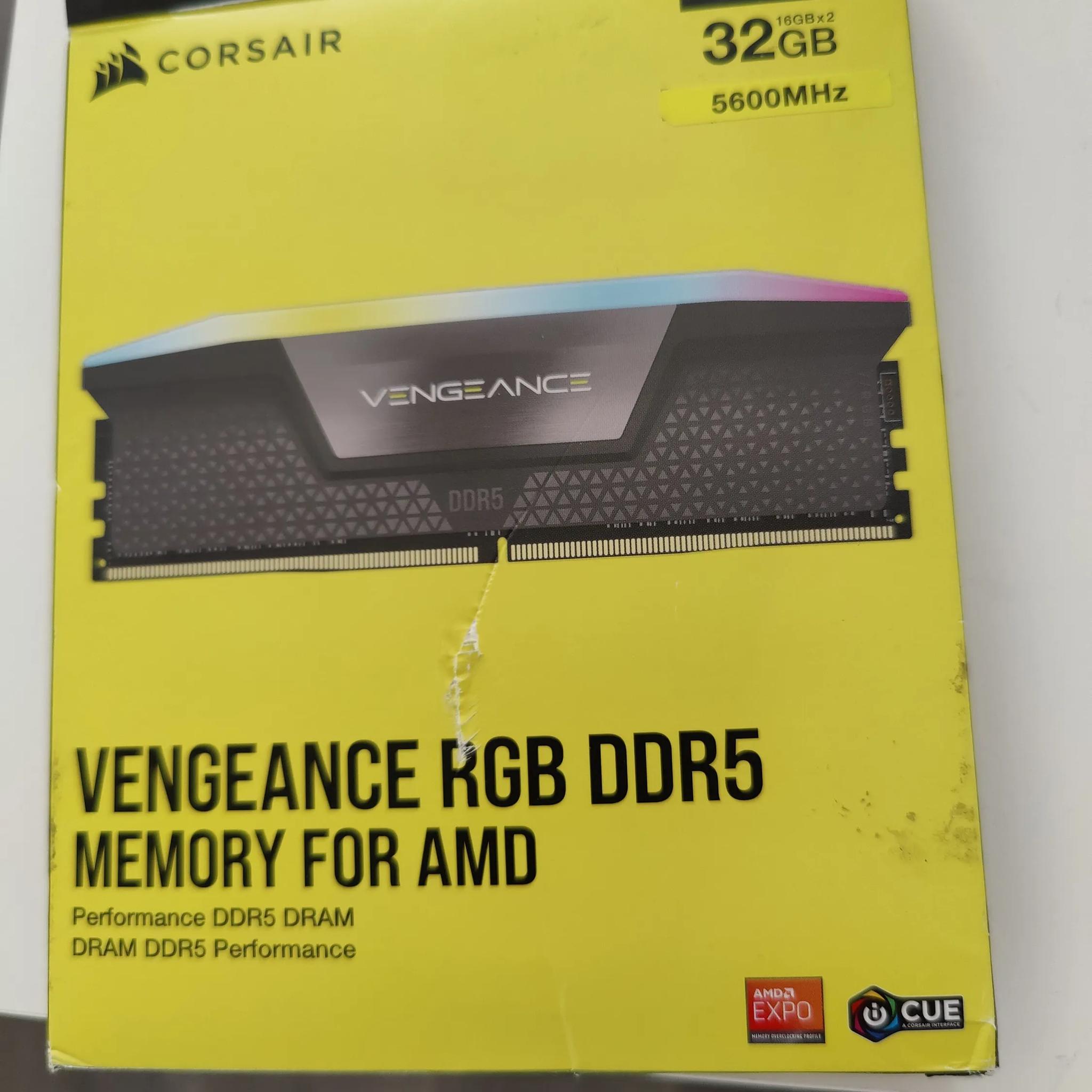 Corsair DDR5 5600 mhz cl 36