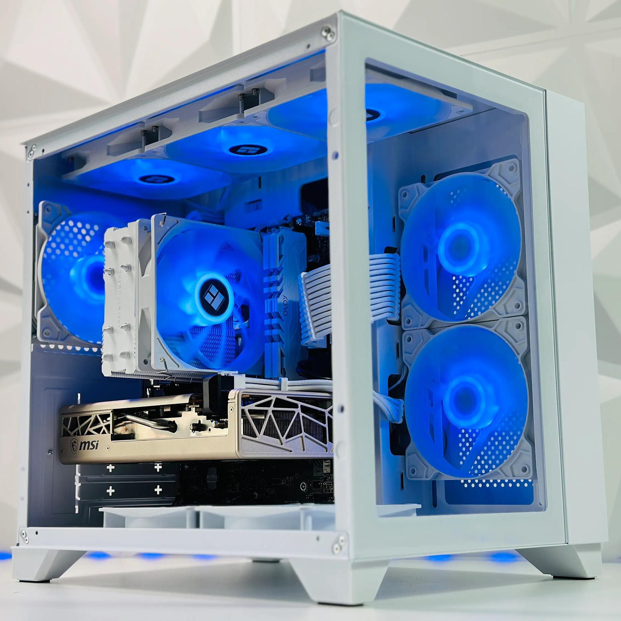 🤍🏔️❄️🌨️Alaska 🐻🌲AMD RX 5700 XT 8GB❄️Intel 12100F❄️16GB DDR4❄️1TB NVME SSD