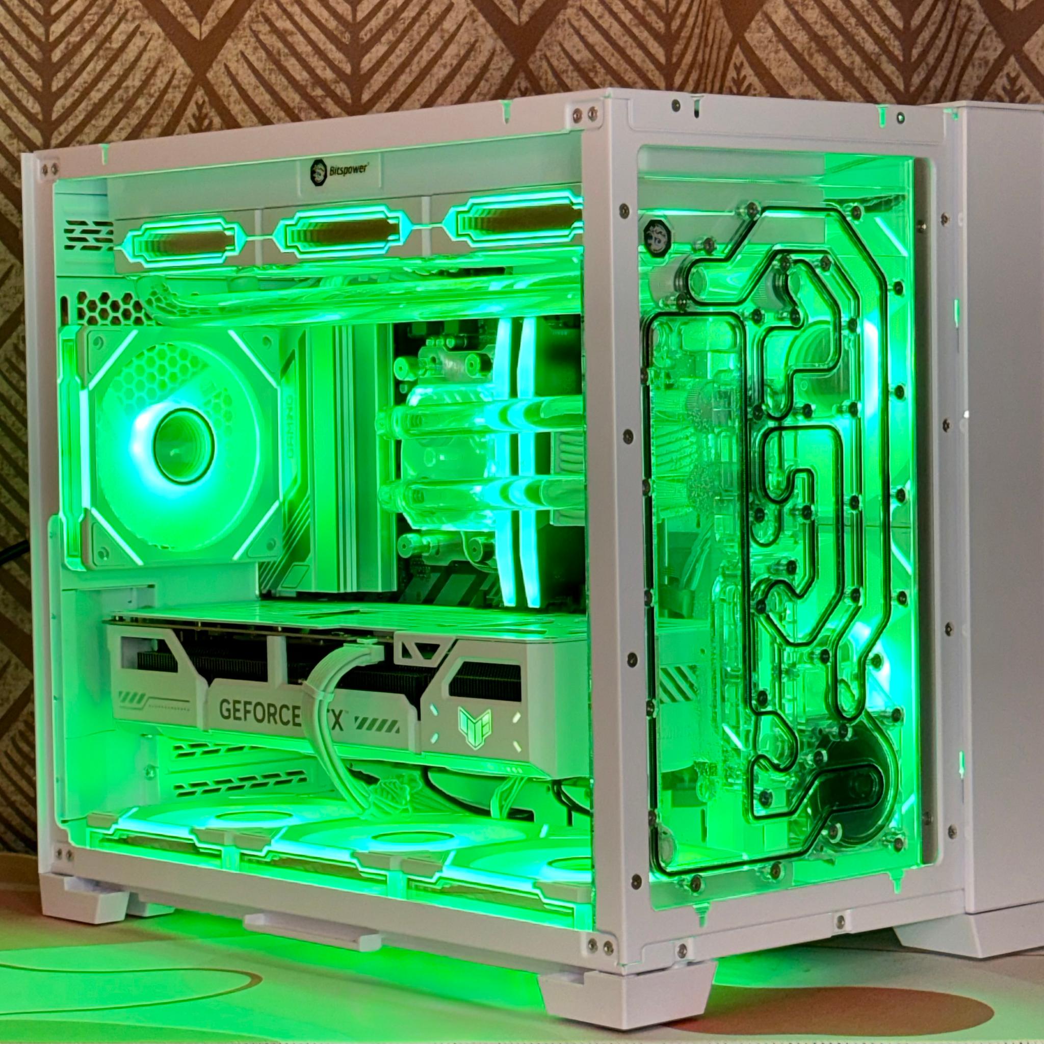 Ryzen 5 9600X + RTX 5070 Ti | Frost Byte | Custom Loop Gaming PC