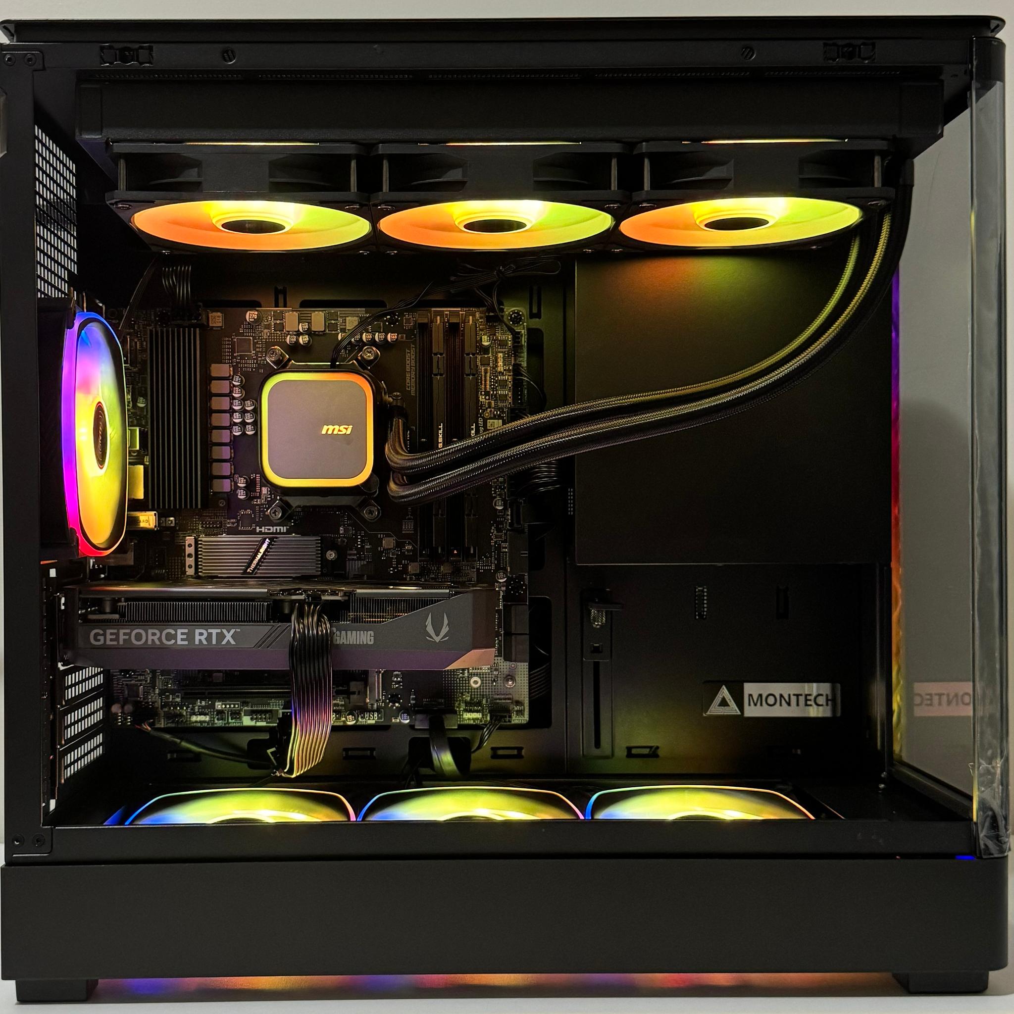 AMD Ryzen 7 7800X3D 32GB DDR5 RAM GeForce RTX 5060 Ti 1TB Gen5 NVMe SSD 850W Gold Gaming PC