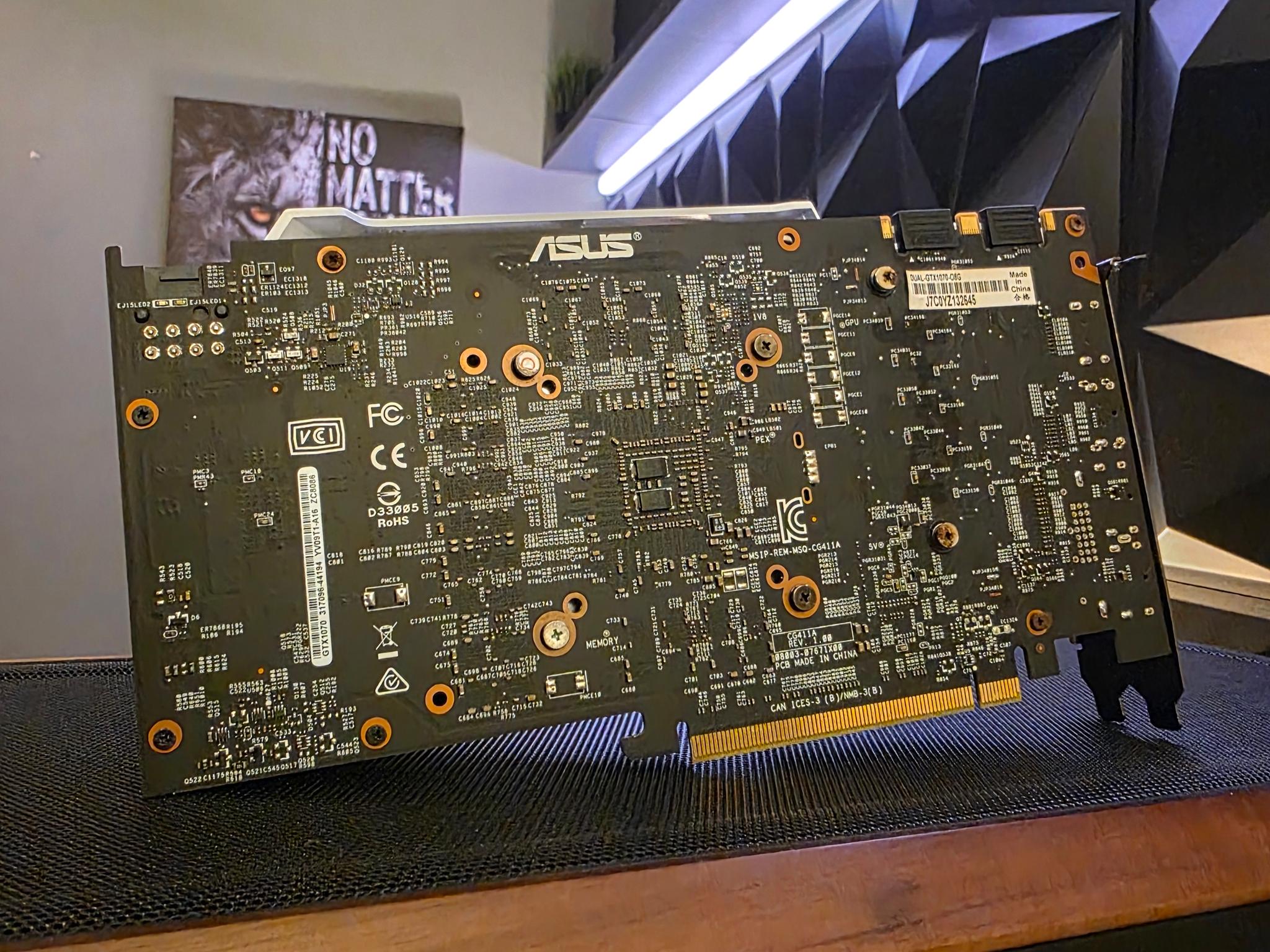ASUS GTX 1070 8 GB
