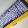 E-YOOSO Z-94 Mechanical Keyboard | 84% Layout | Blue Switches | Purple/White | New in Box