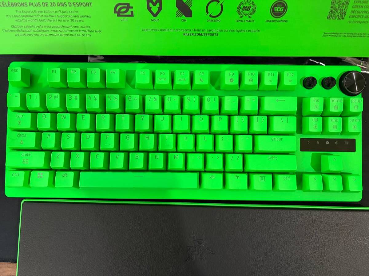 Razer Huntsman V3 Pro Tenkeyless 8KHz Esports Green Edition