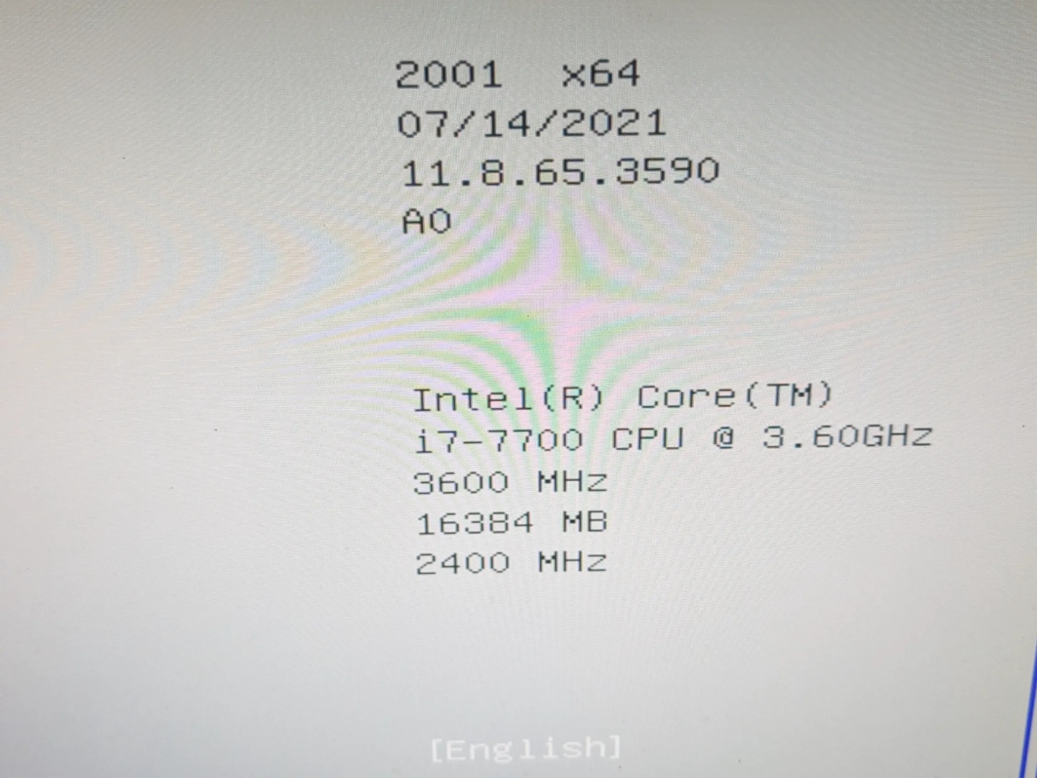 Asus B250M-C / Intel Core i7 7700 / CPU cooler
